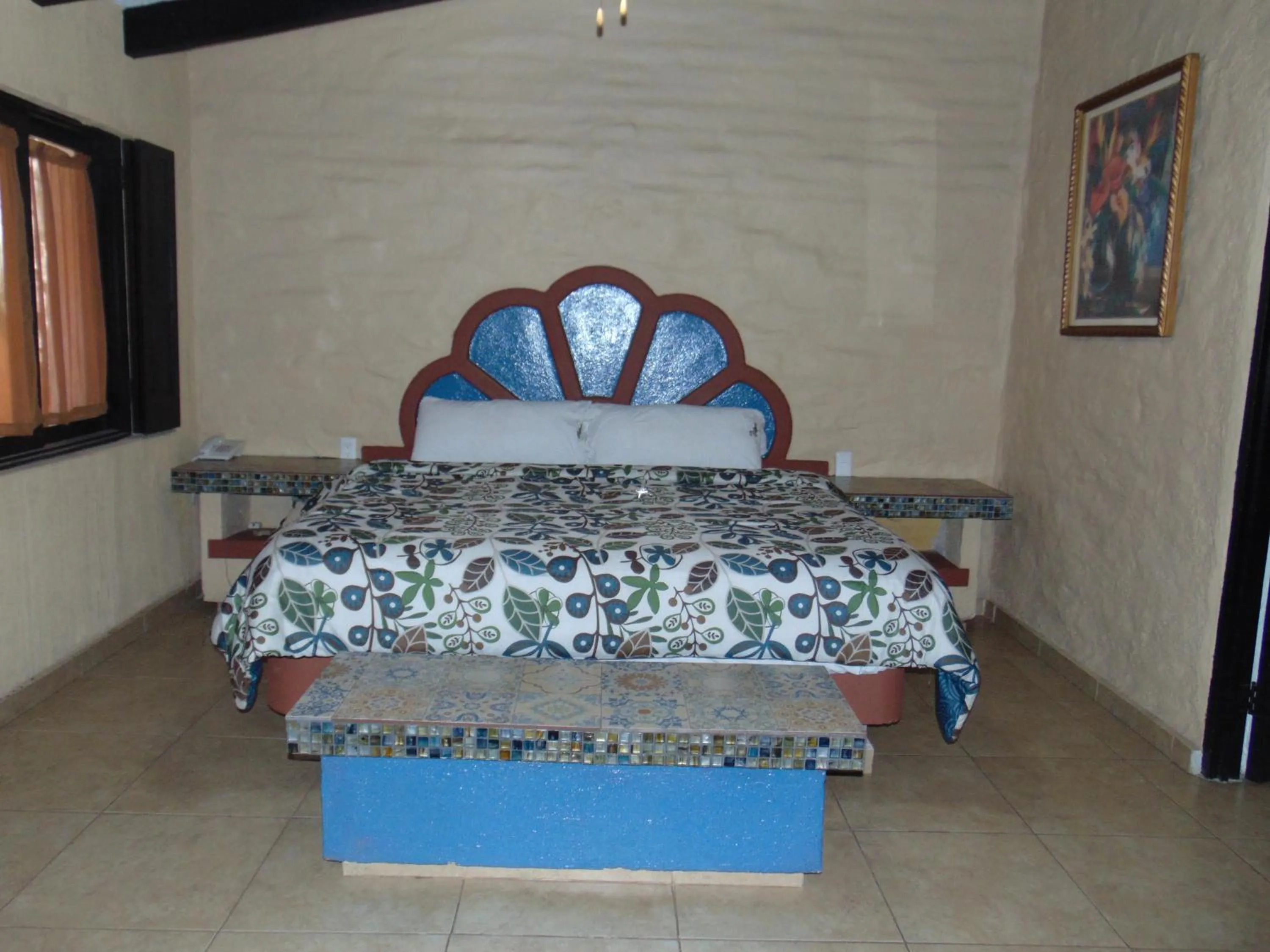 Bedroom, Bed in Hotel El Rancho