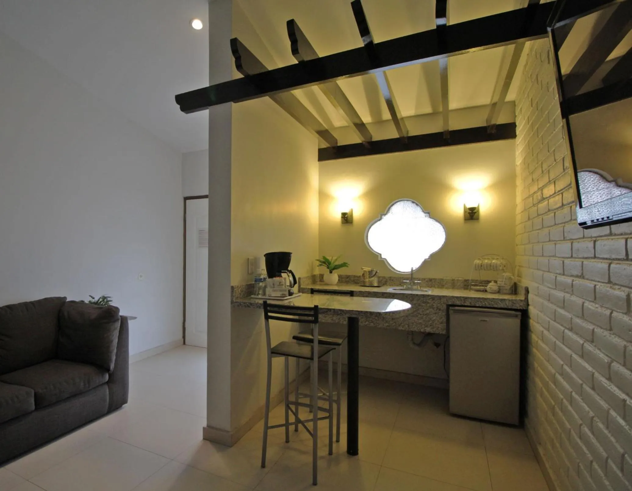 Kitchen or kitchenette in Hotel Del Rio