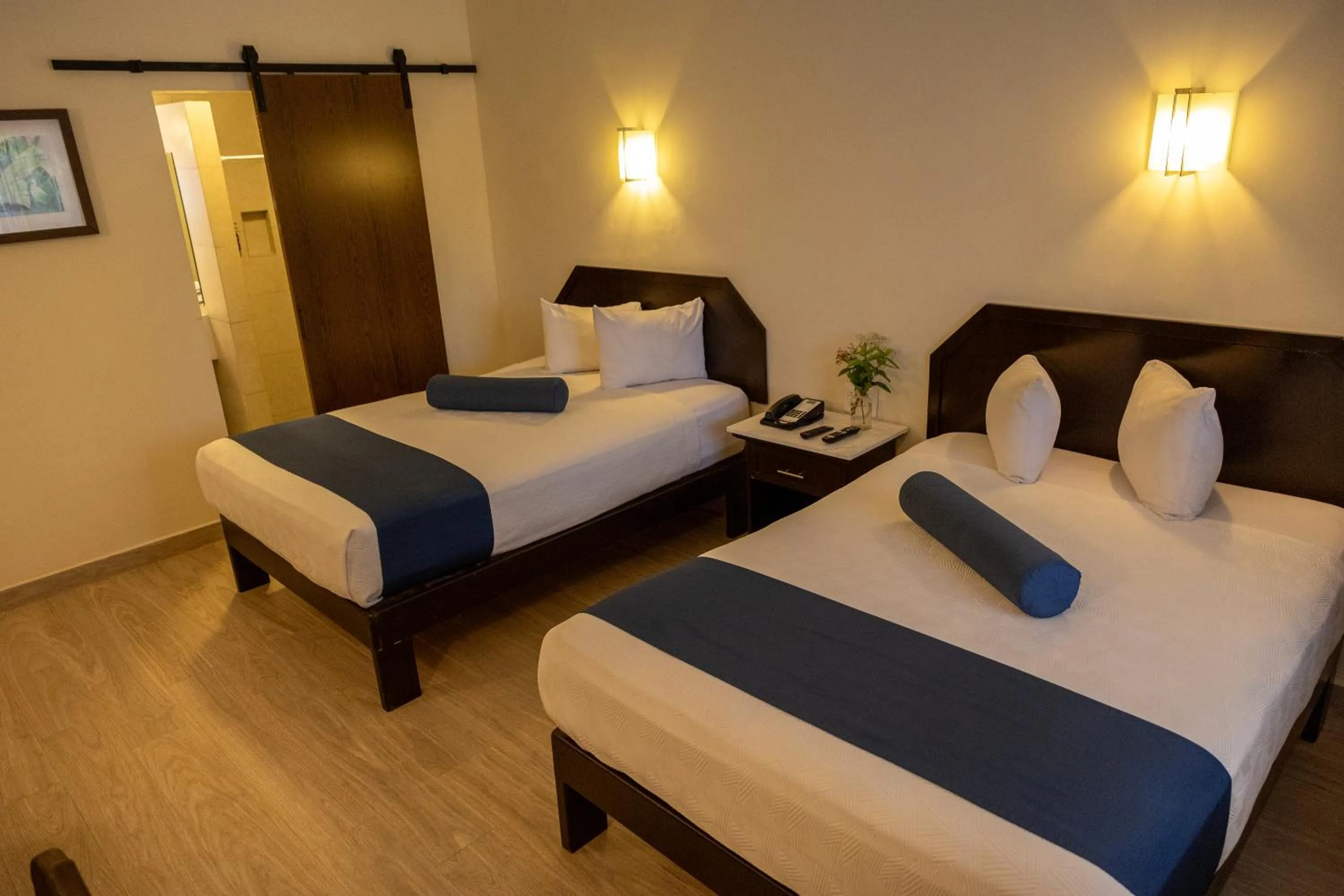 Bed in Hotel Del Rio