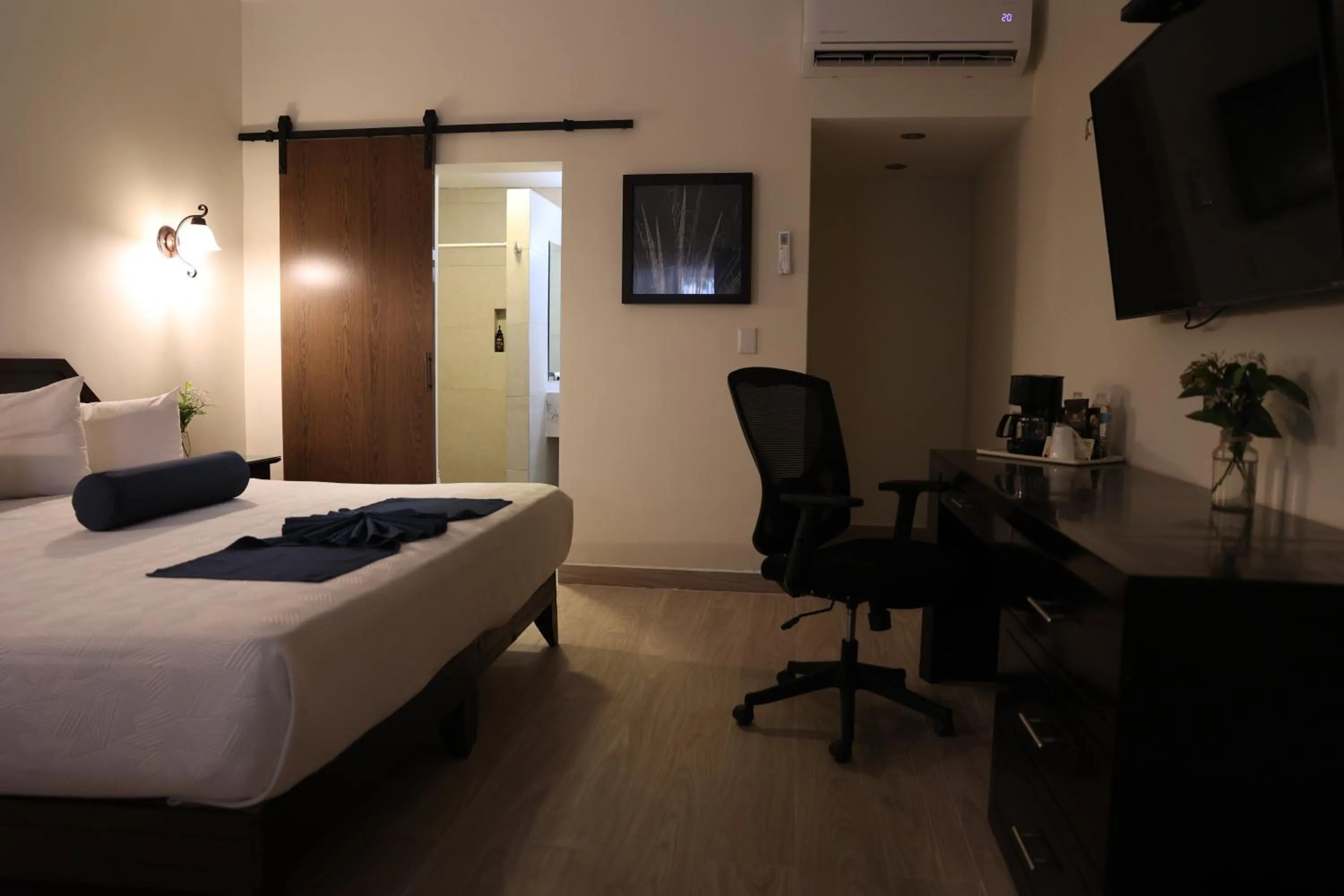 Bed in Hotel Del Rio