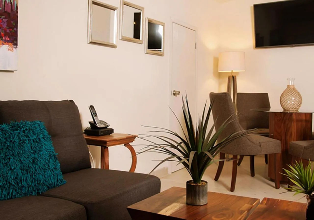 Living room in Hotel Del Rio