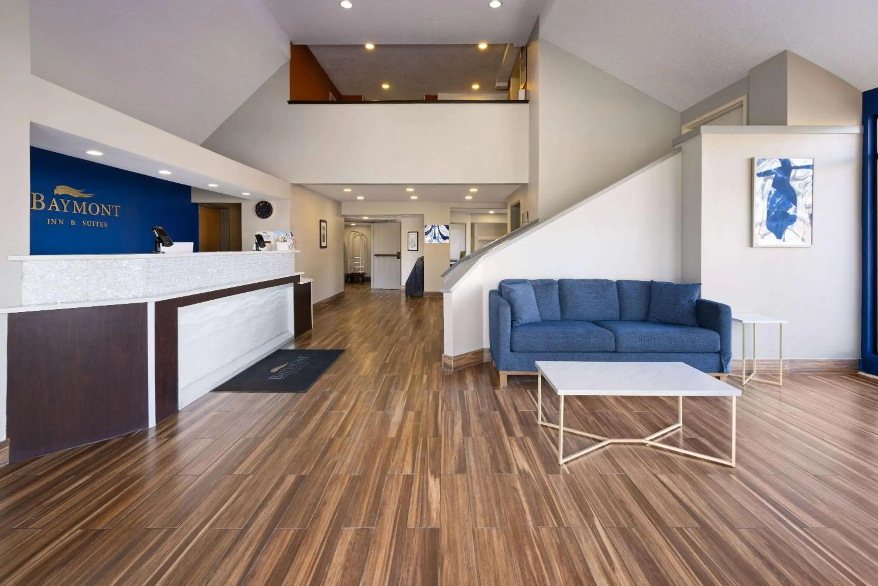 Lobby or reception in Baymont by Wyndham Newark at University of Delaware Lobby or reception in Baymont by Wyndham Newark at University of Delaware