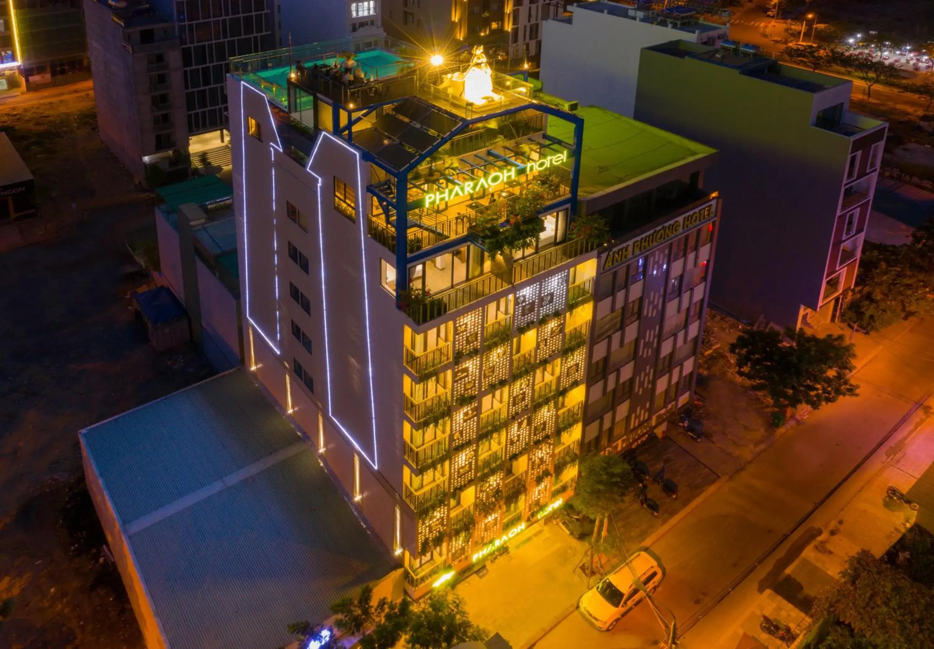 Property building in Pharaoh Boutique Hotel Danang Property building in Pharaoh Boutique Hotel Danang