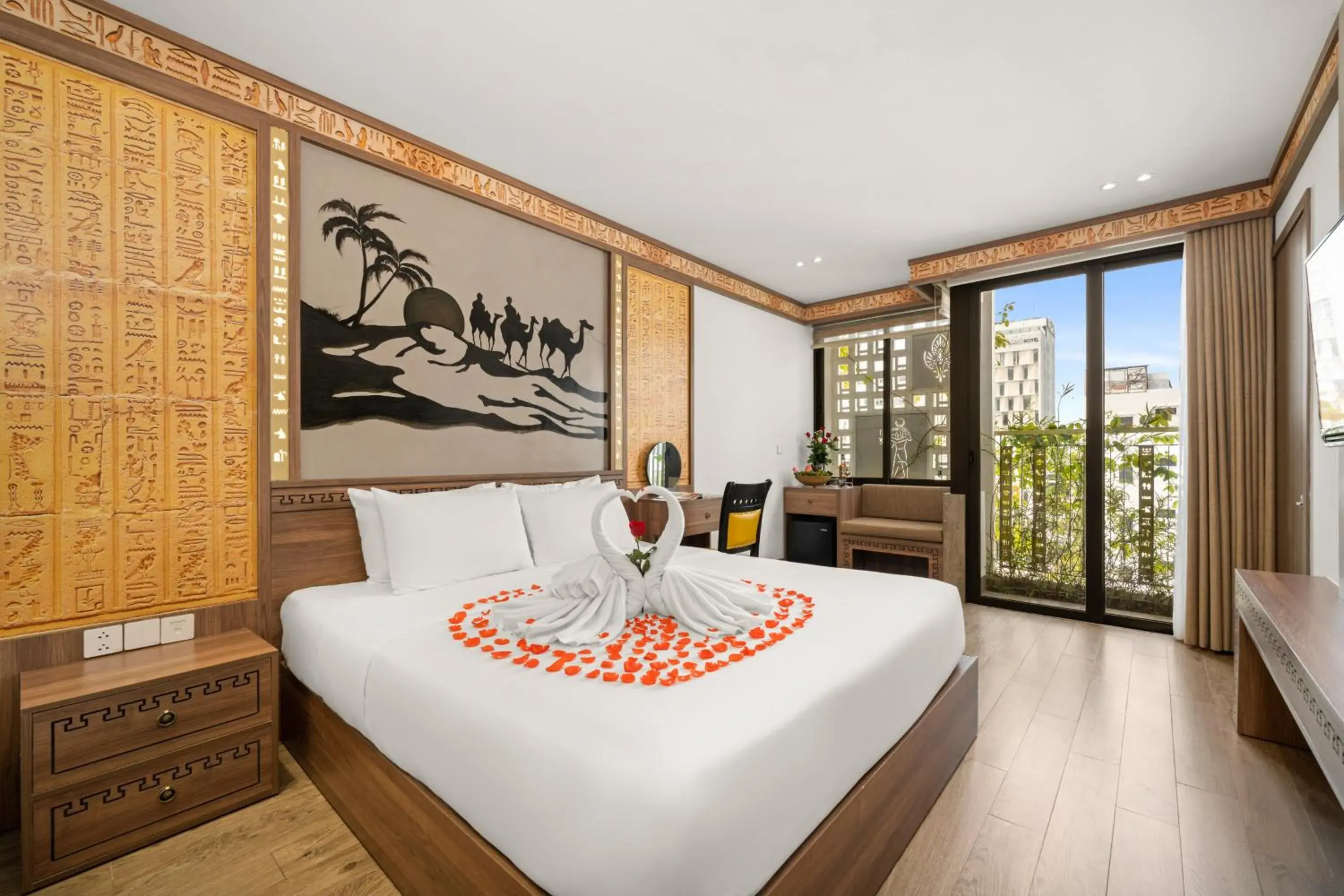 Bed in Pharaoh Boutique Hotel Danang Bed in Pharaoh Boutique Hotel Danang