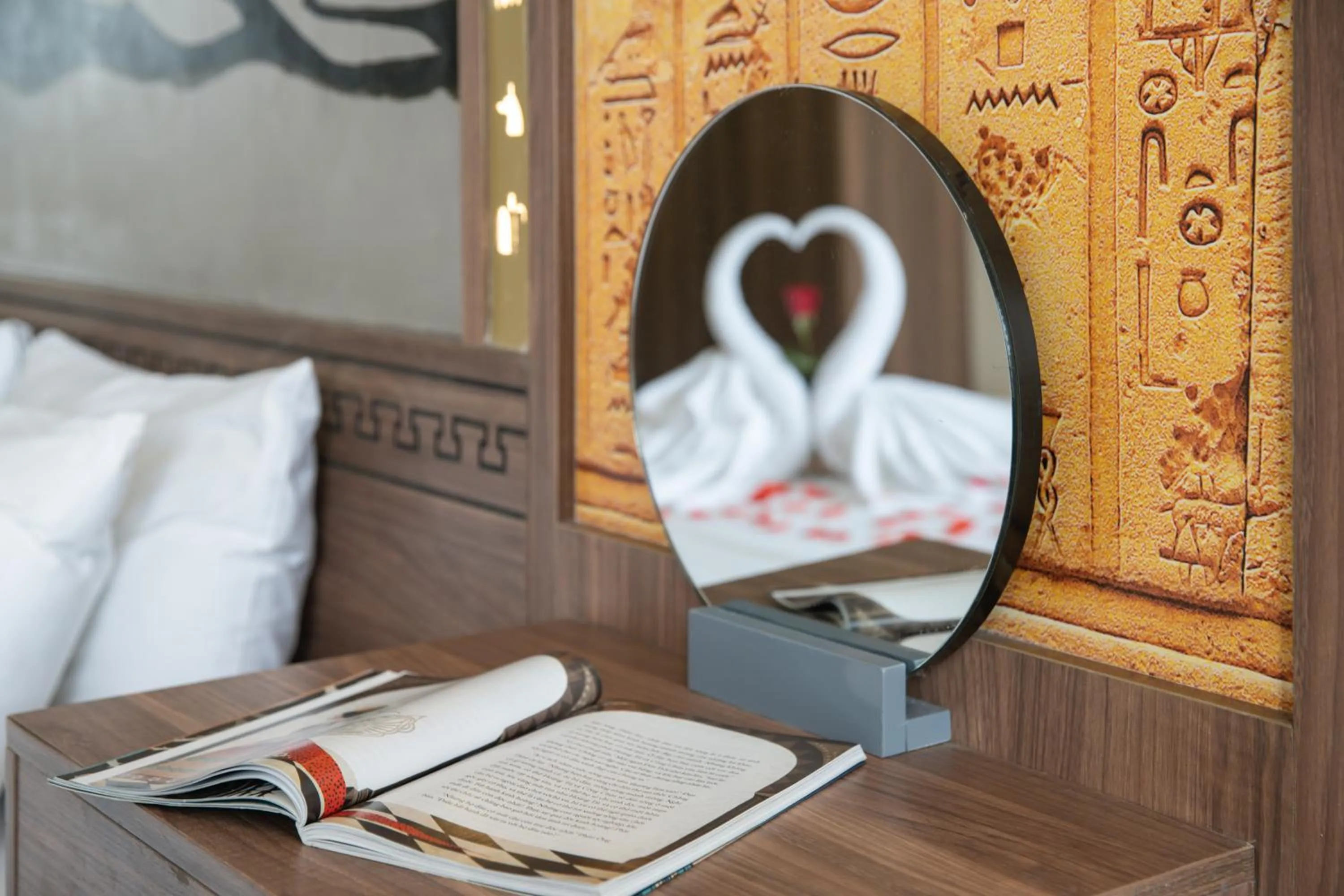 Decorative detail, Bed in Pharaoh Boutique Hotel Danang