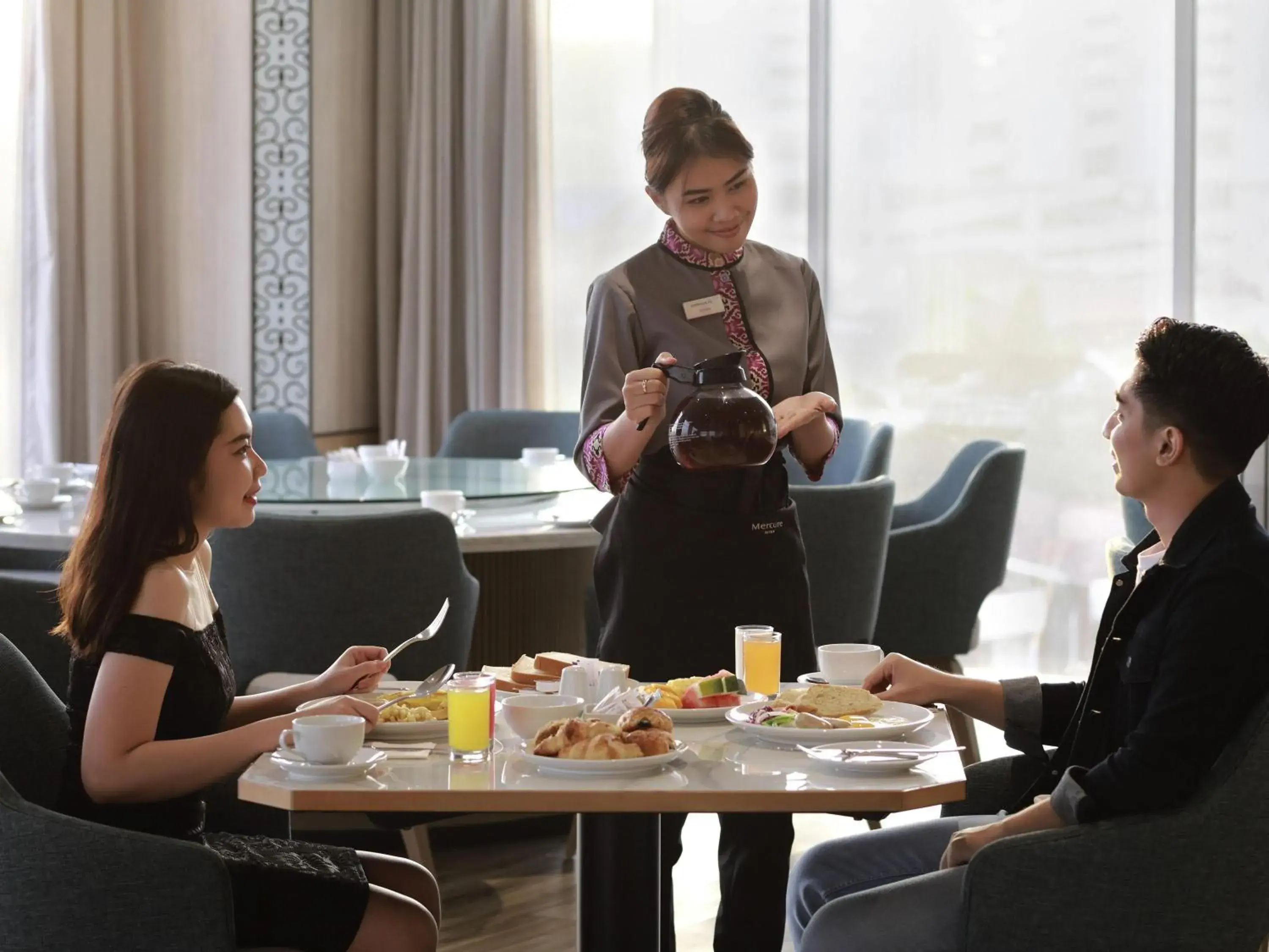 Breakfast in Mercure Samarinda Breakfast in Mercure Samarinda