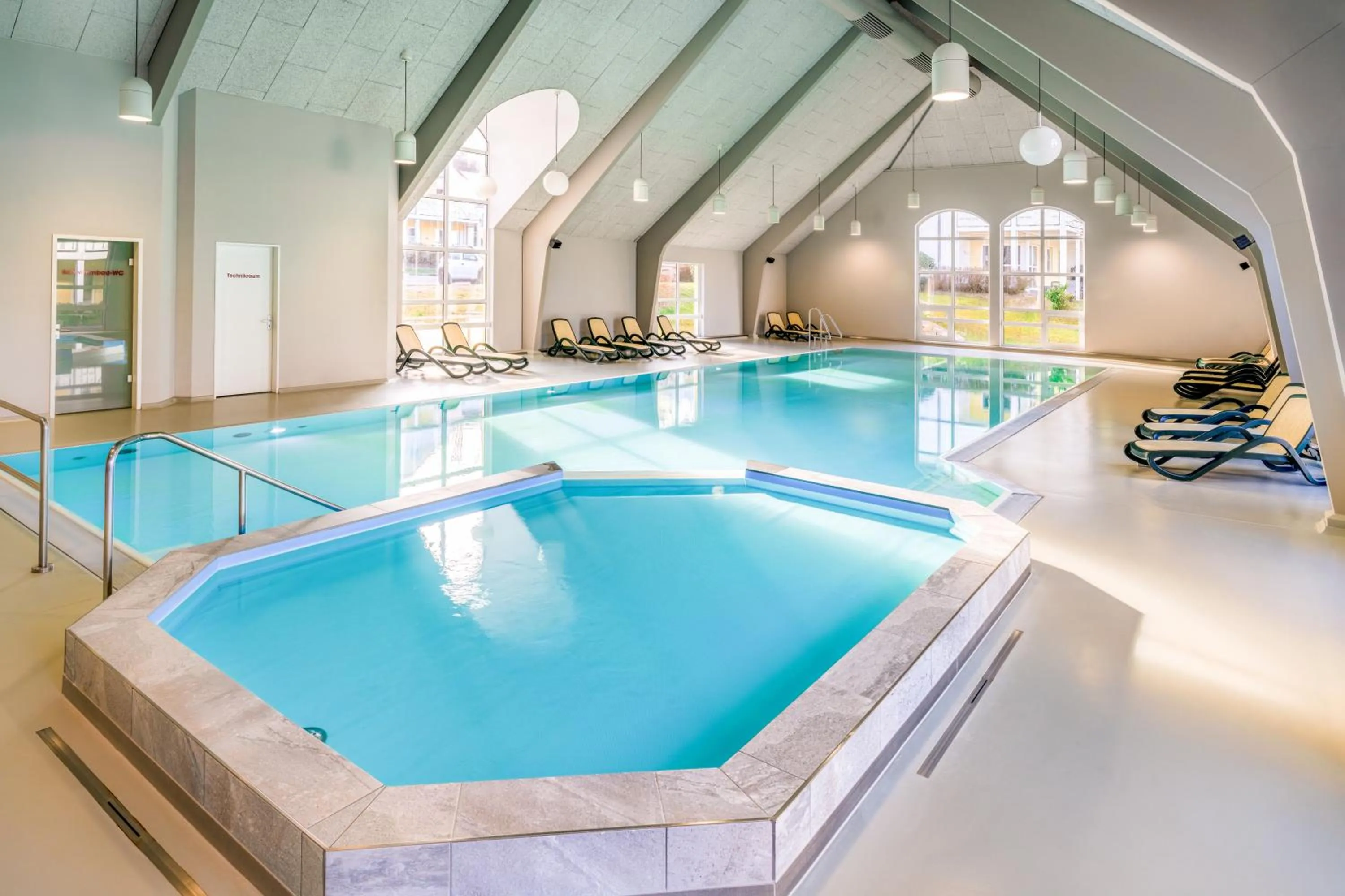 Swimming pool in A plus Ferienpark Usedom