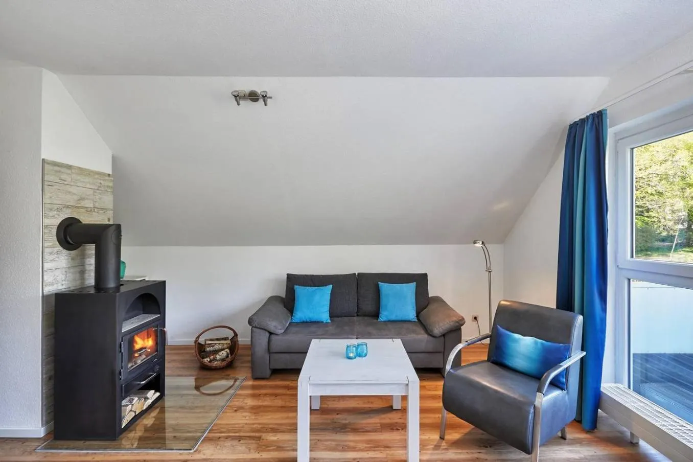 Living room in A plus Ferienpark Usedom