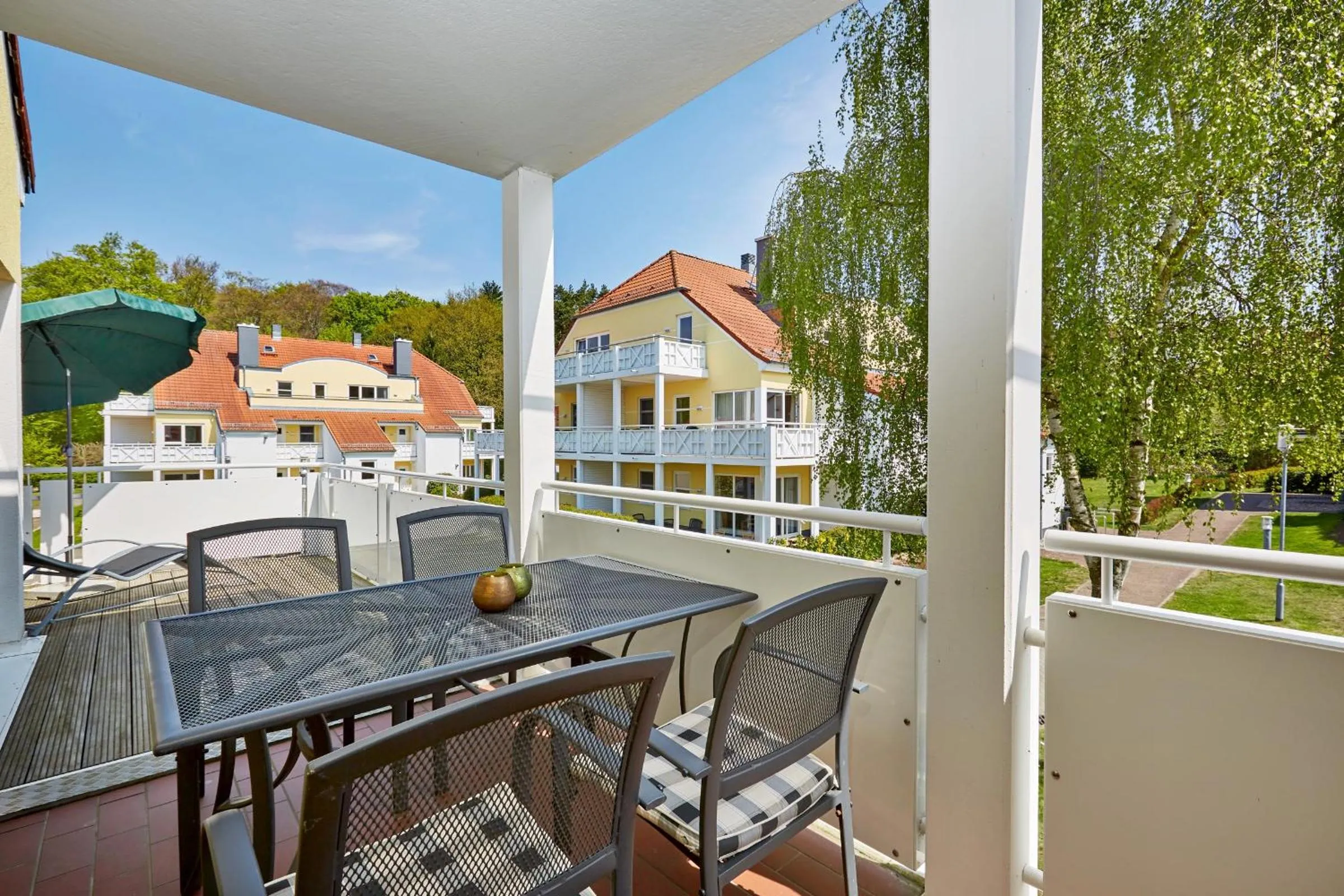 Balcony/Terrace in A plus Ferienpark Usedom