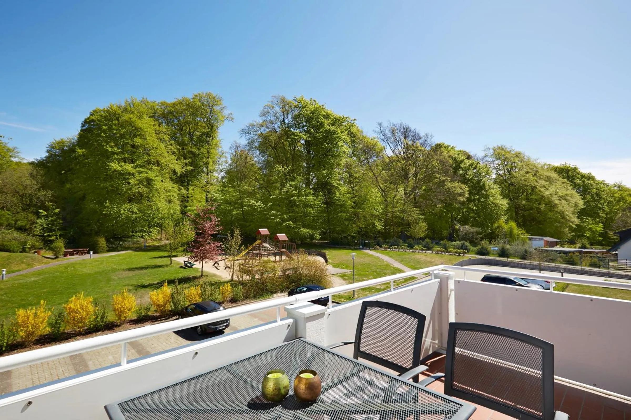 Balcony/Terrace in A plus Ferienpark Usedom