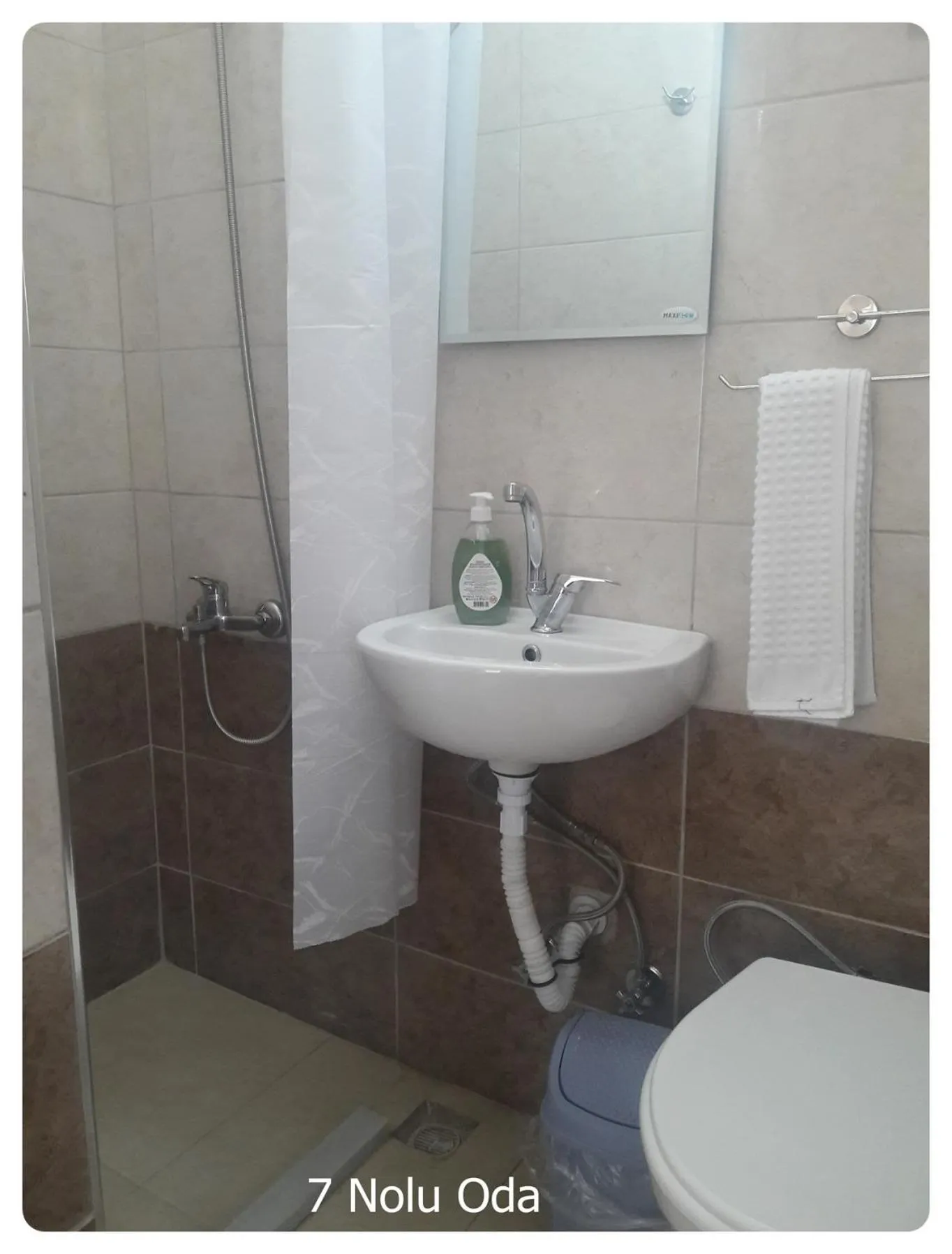 Bathroom in Çamlaraltıpansiyon