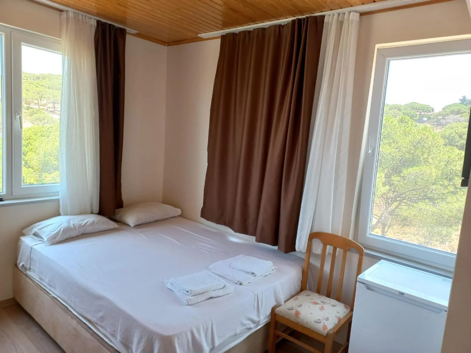 Bed in Çamlaraltıpansiyon