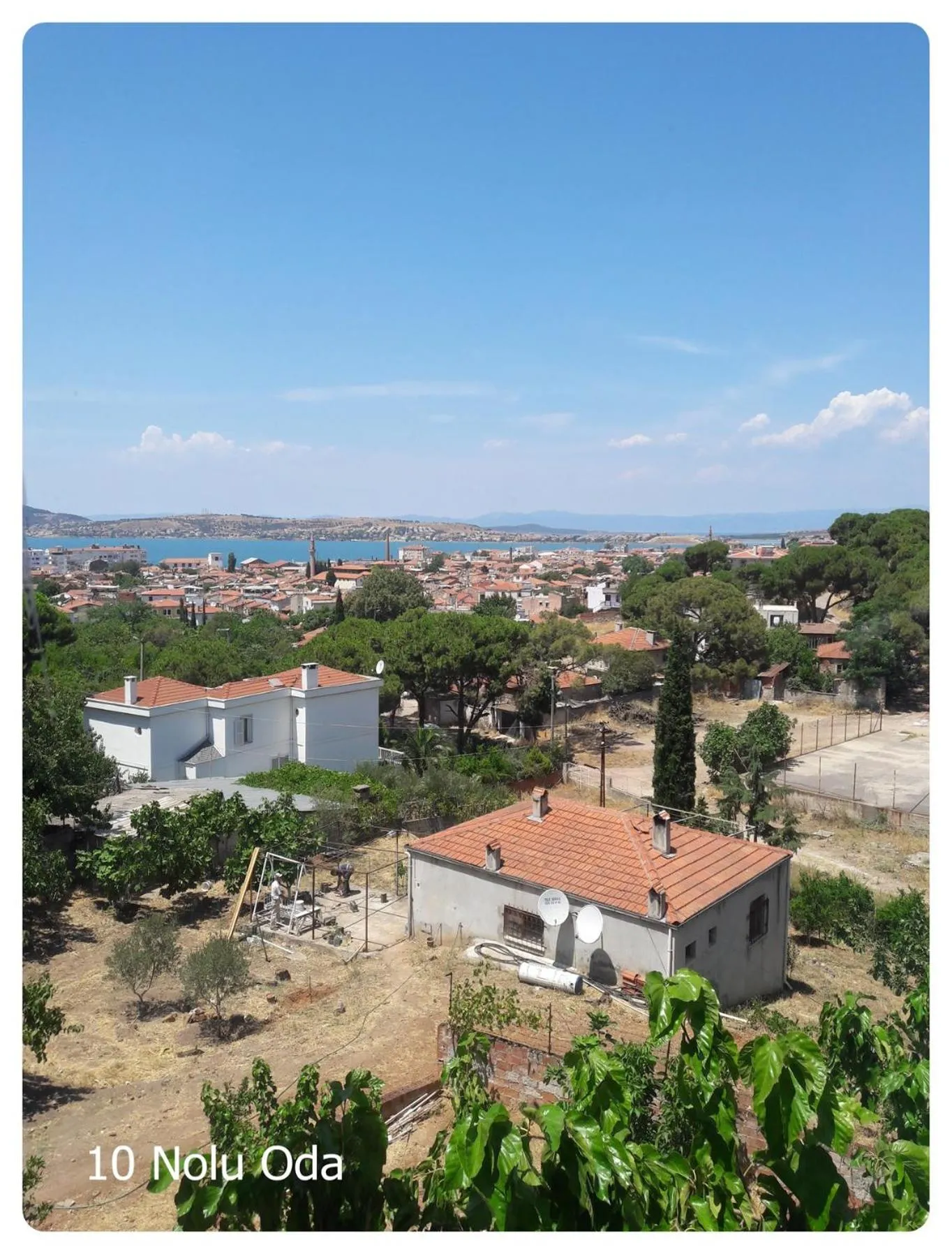 Bird's eye view in Çamlaraltıpansiyon
