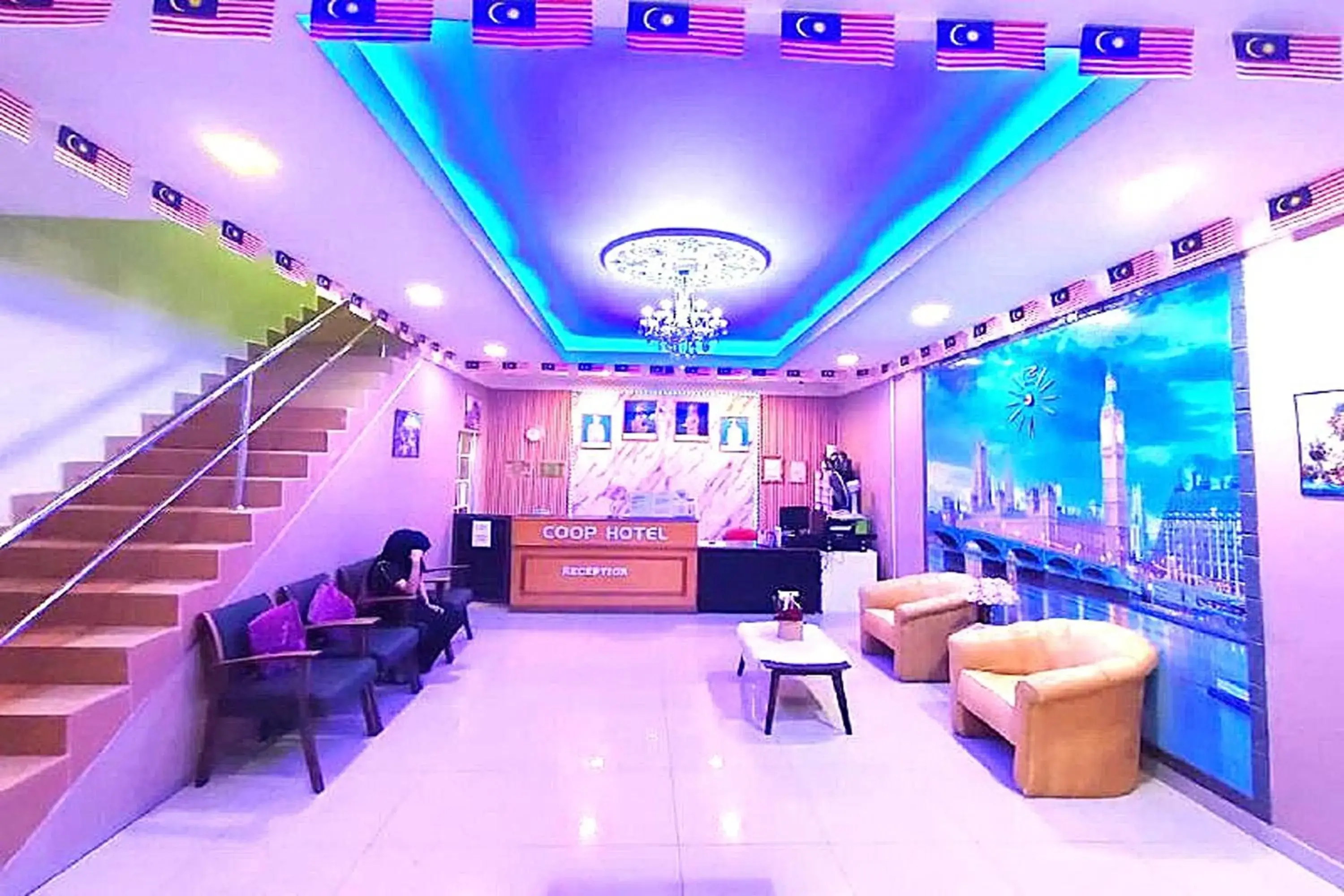 Lobby or reception in Coop Hotel Kangar Lobby or reception in Coop Hotel Kangar