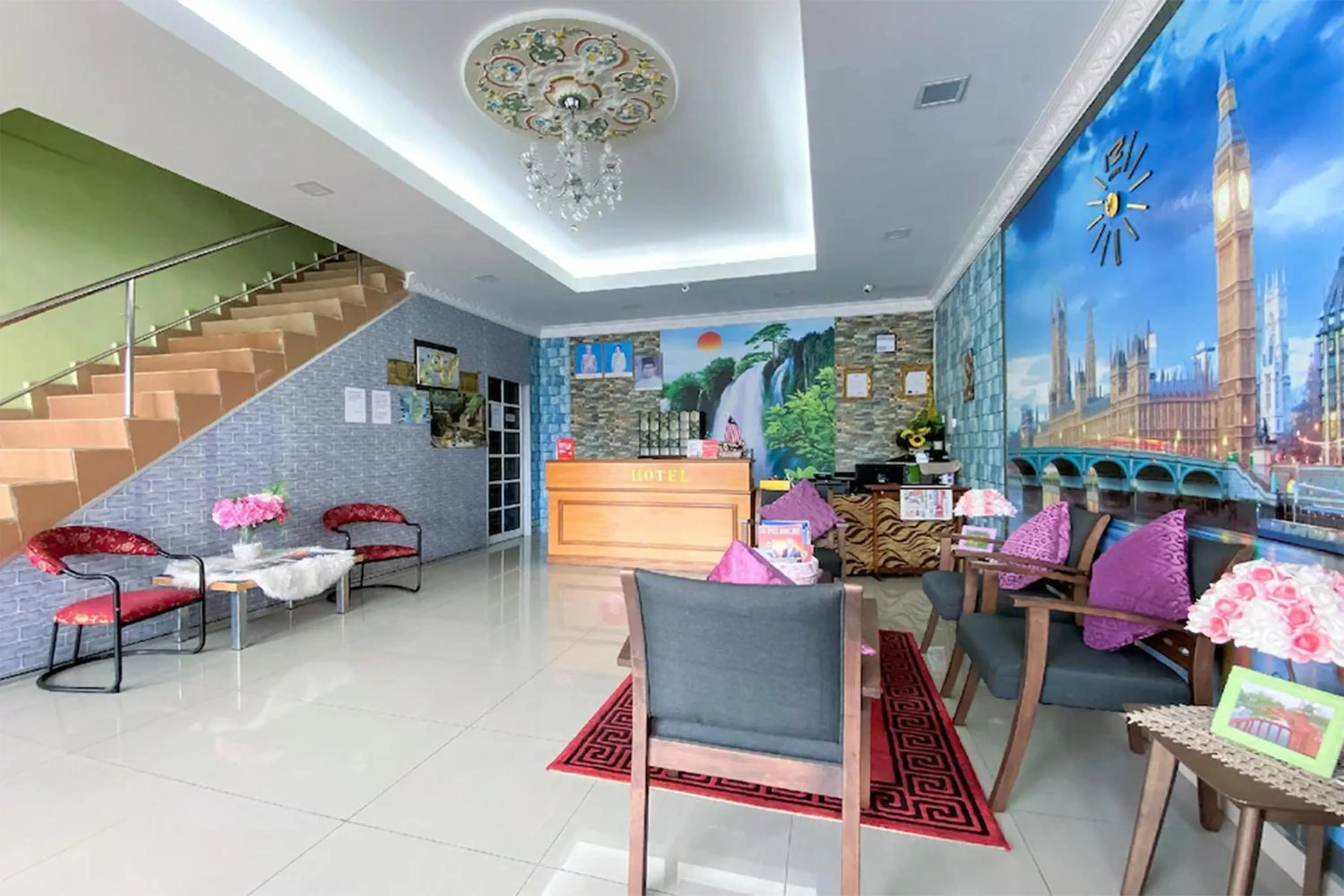Lobby or reception in Coop Hotel Kangar