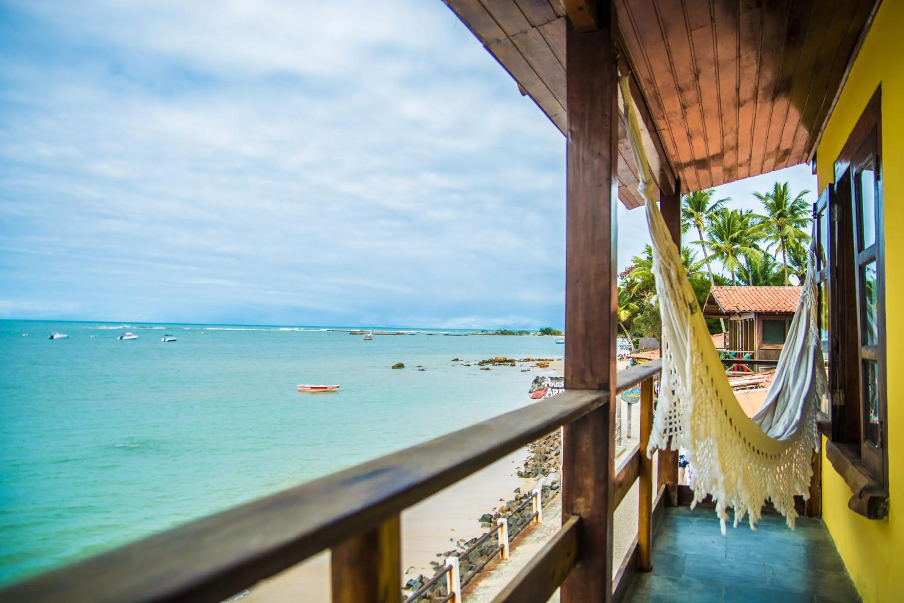 Balcony/Terrace in Pousada Grauçá