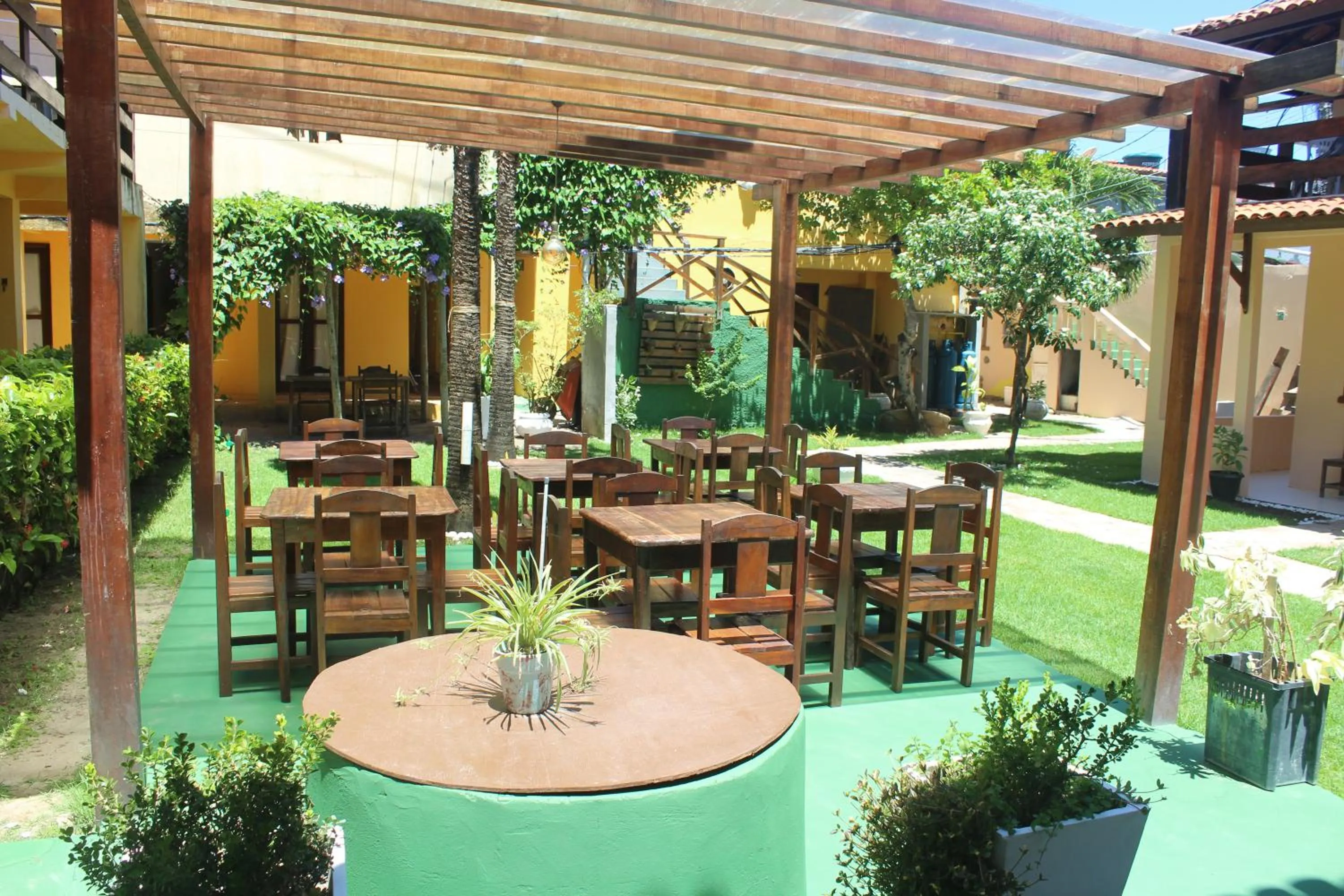 Patio in Pousada Grauçá