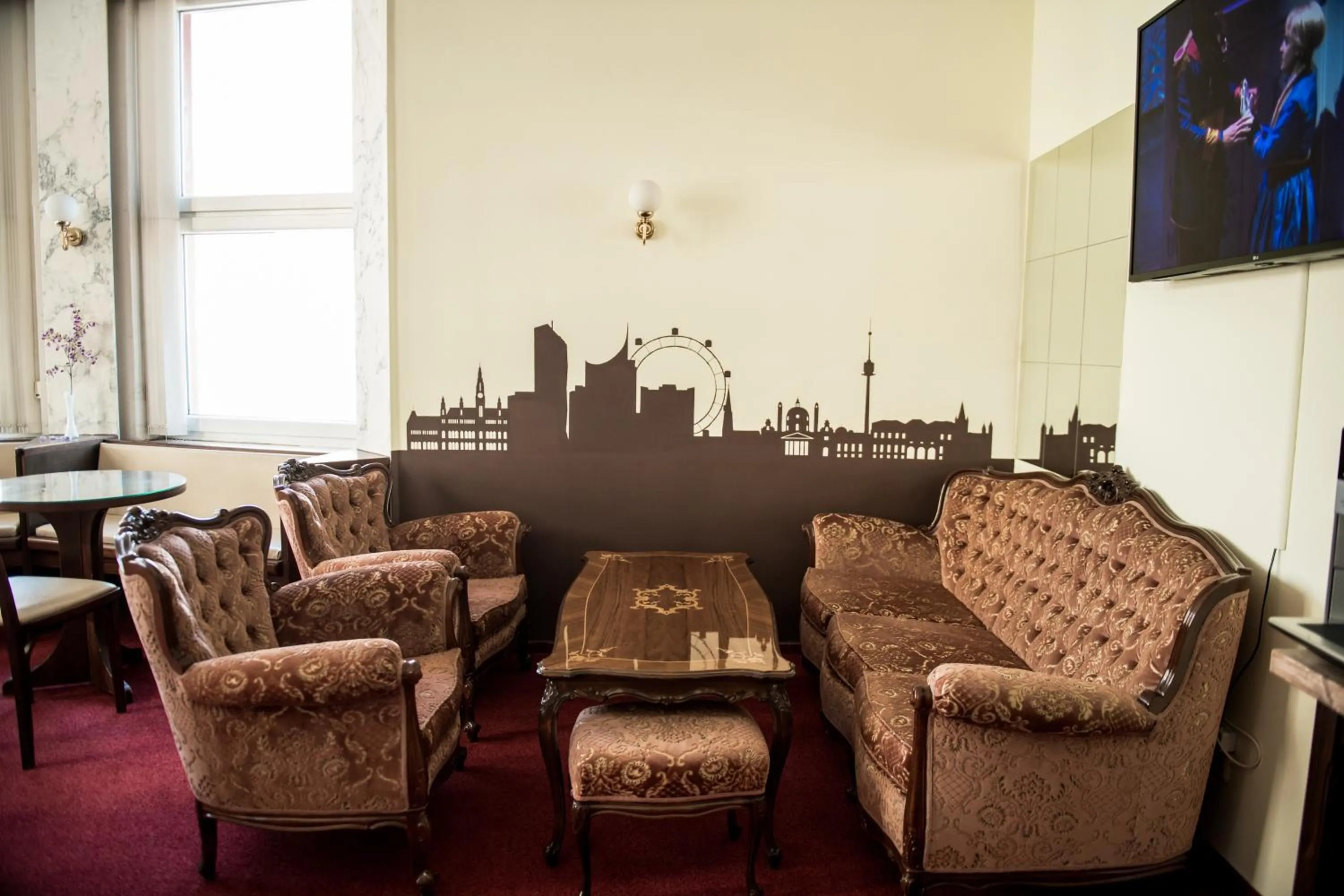 Living room in Vienna Boutique - Premium Hostel