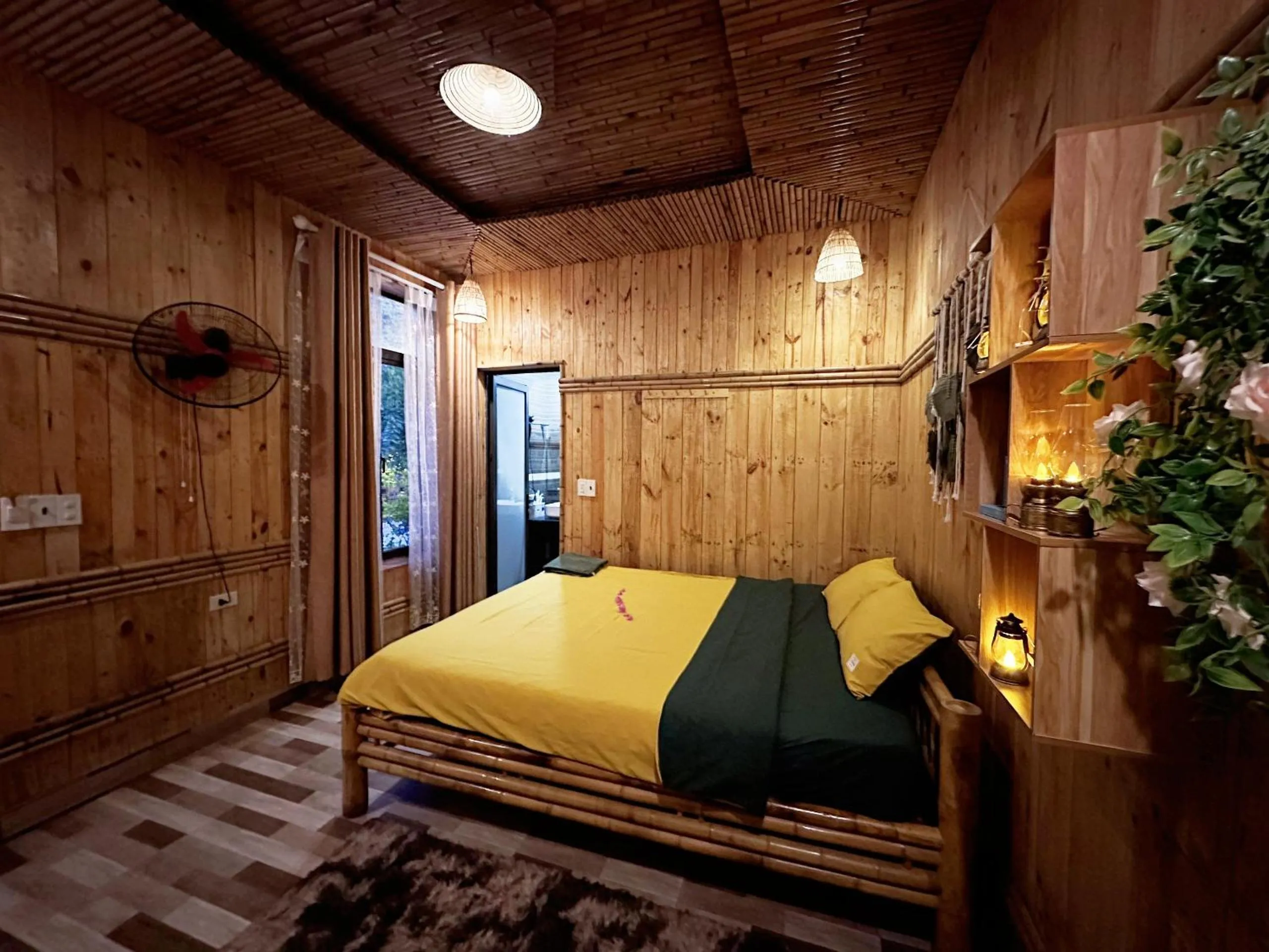 Bed in Trang An Moon Garden Homestay