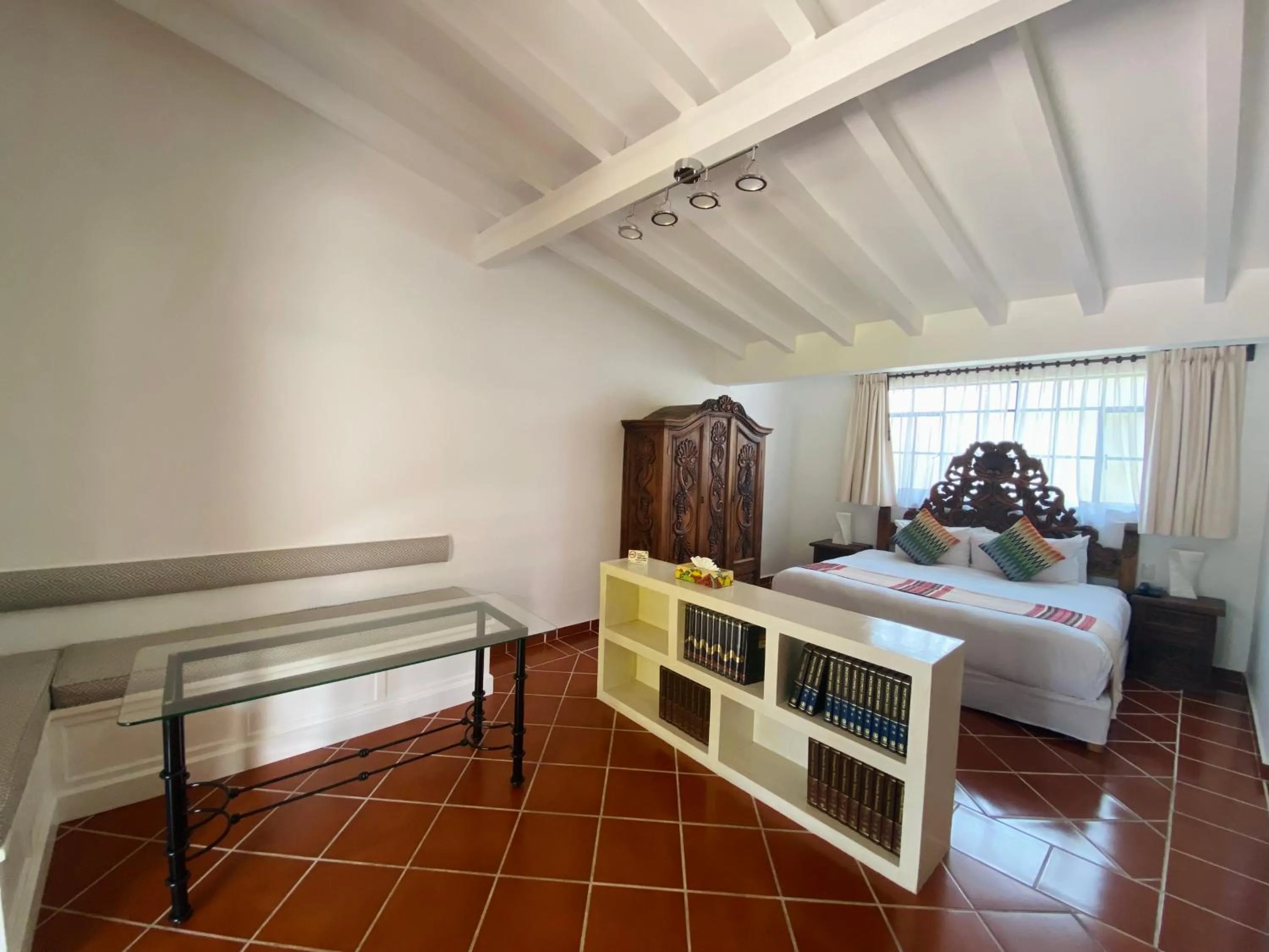 Photo of the whole room, Bed in Hotel Spa Posada Tlaltenango