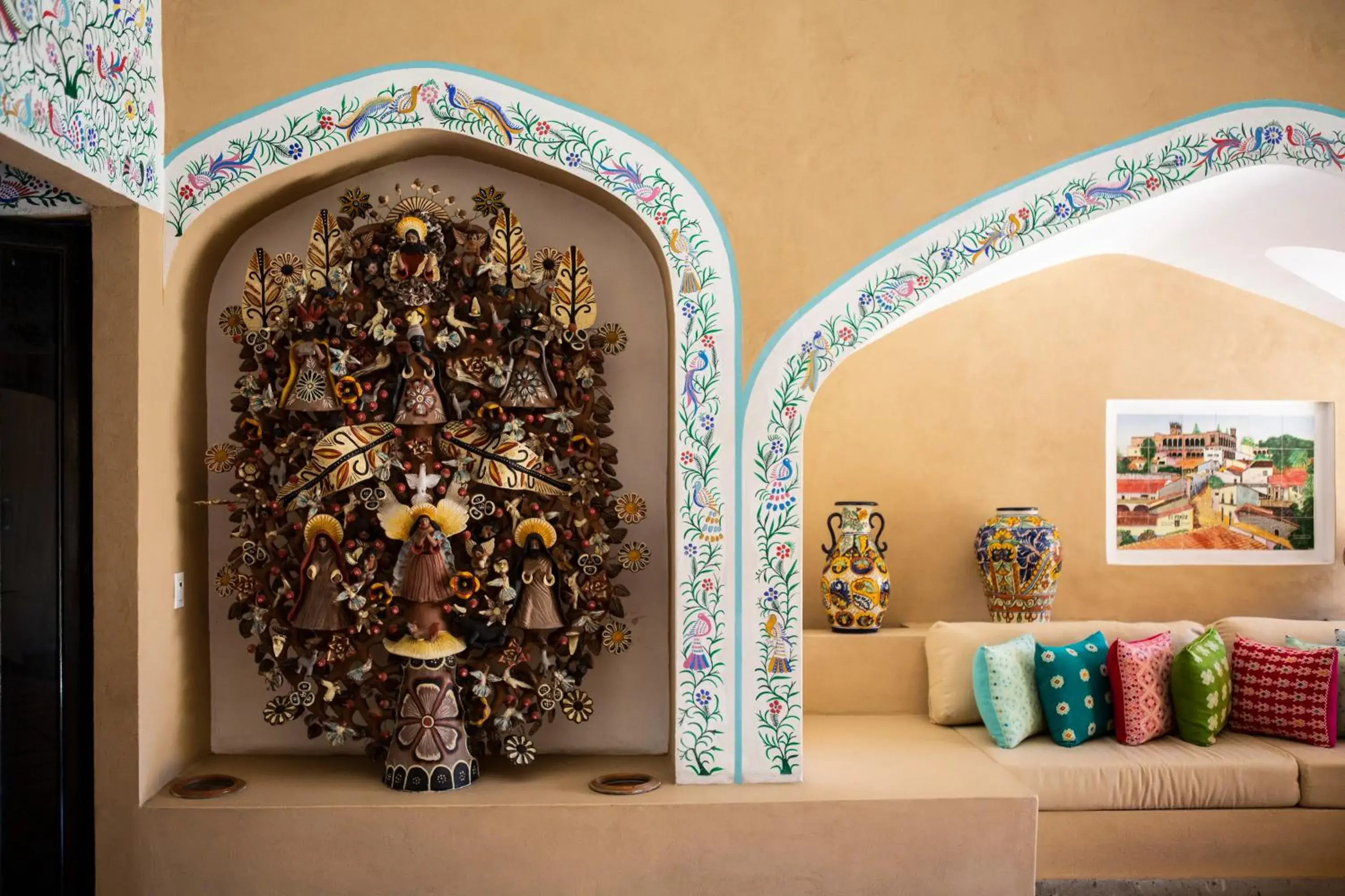 Lobby or reception in Hotel Spa Posada Tlaltenango Lobby or reception in Hotel Spa Posada Tlaltenango