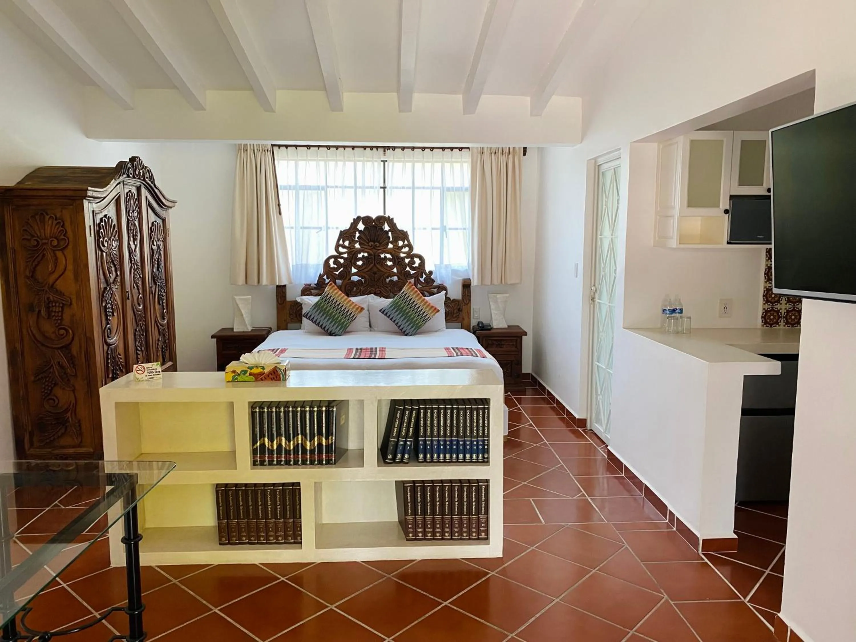 Photo of the whole room, Bed in Hotel Spa Posada Tlaltenango