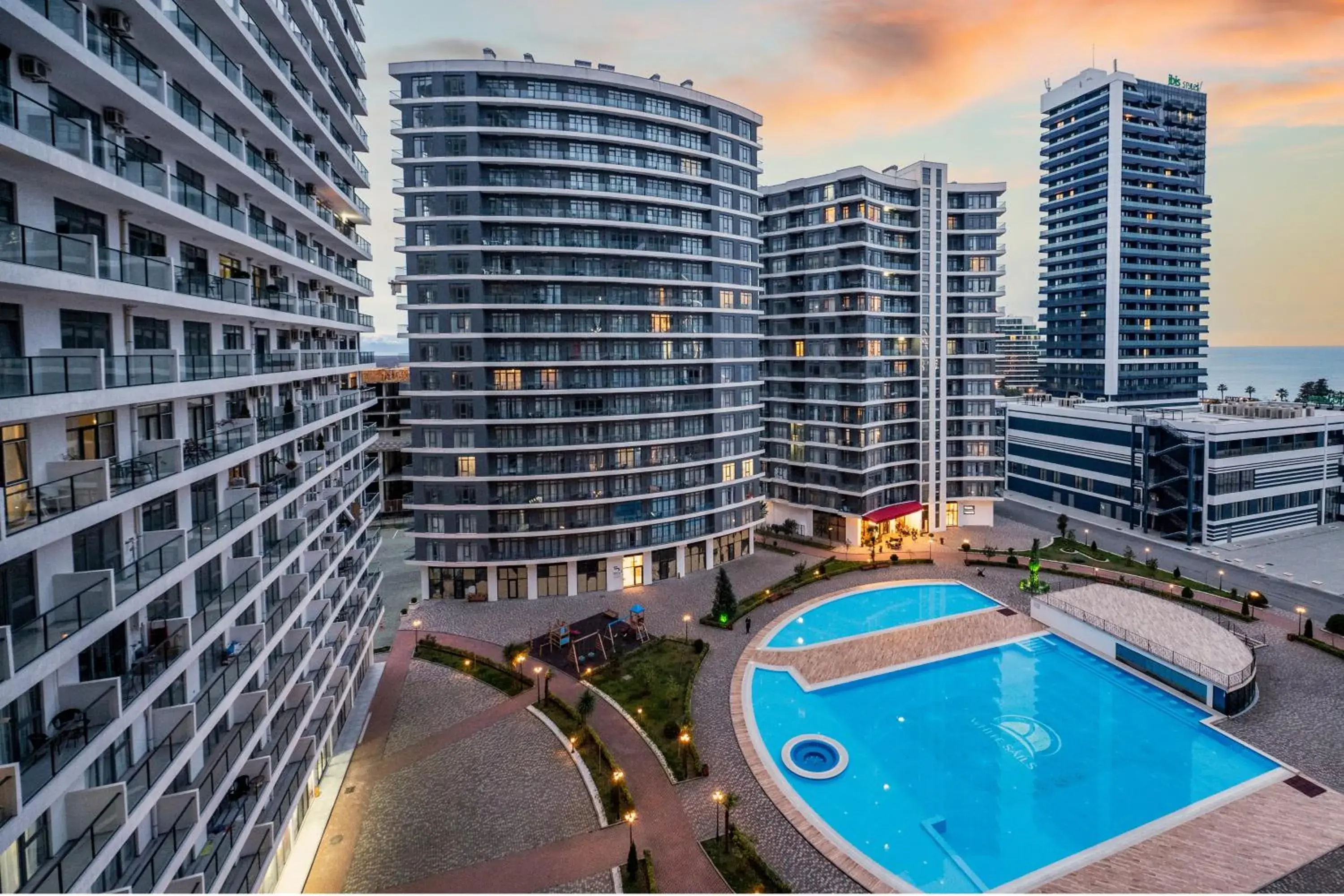 Property building in White Sails Residential Hotel Property building in White Sails Residential Hotel