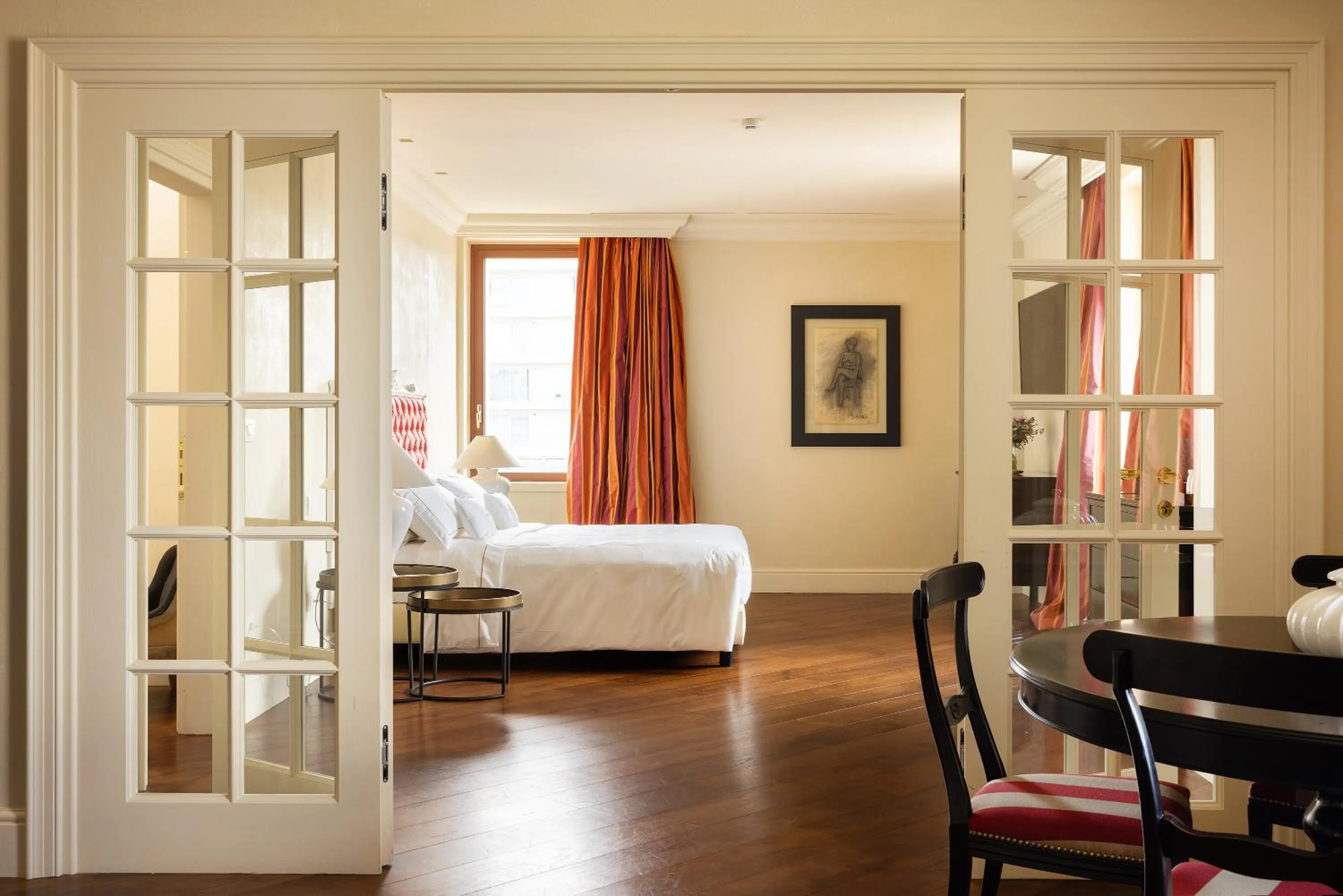 Bed in Alvino Relais Mulino Contemporaneo