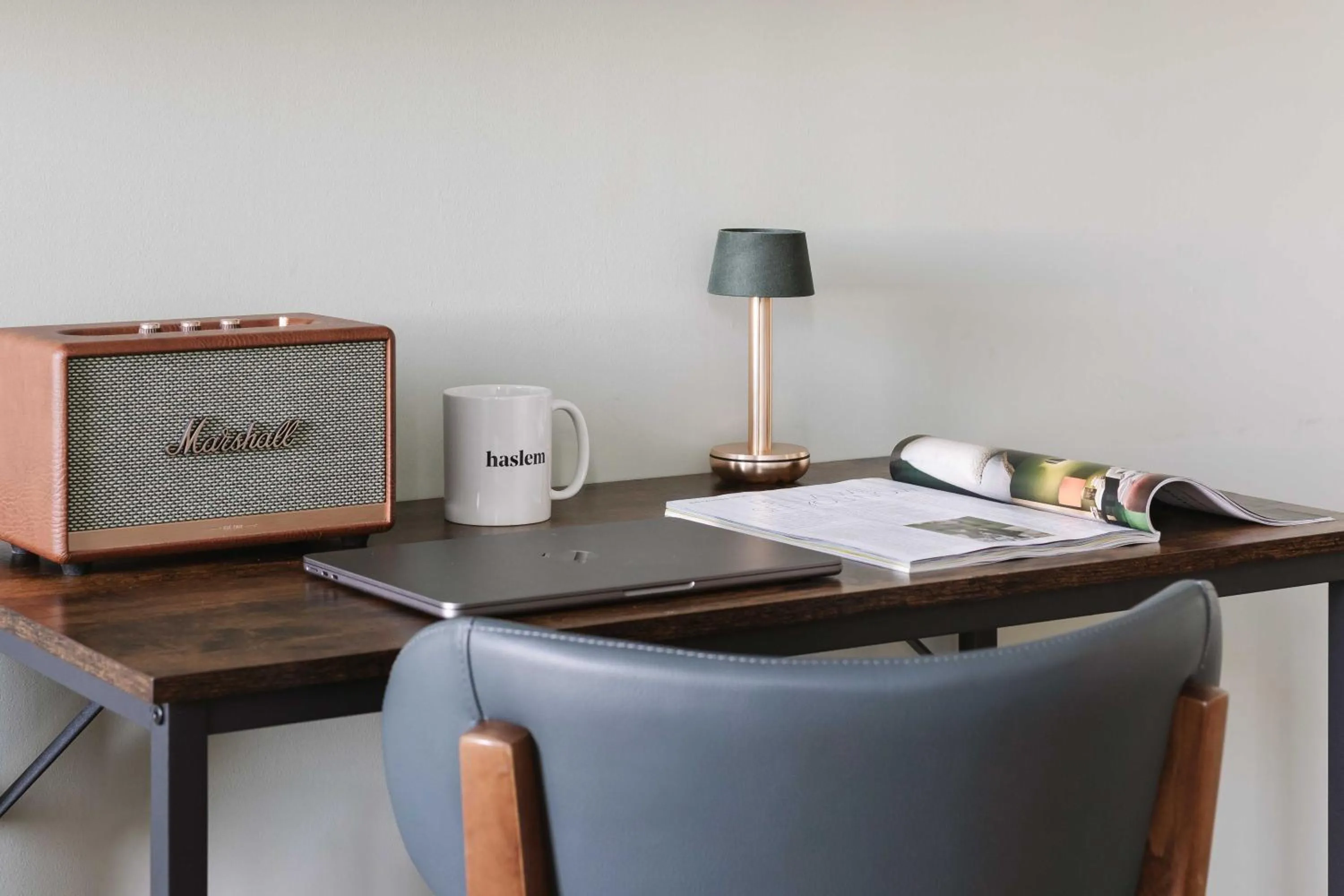 Guests in Haslem Hotel