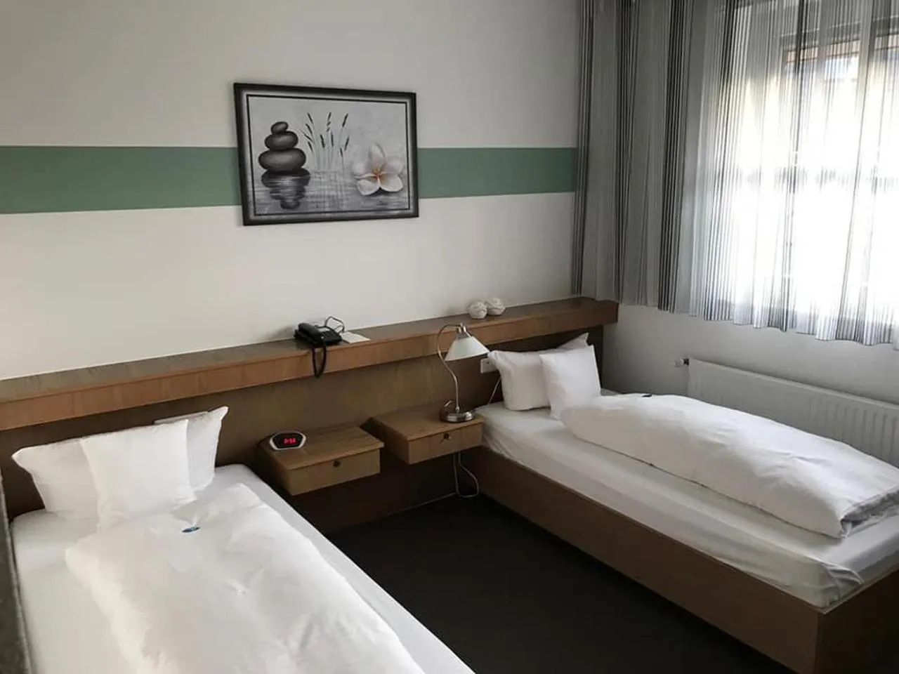 Bedroom, Bed in Stadthotel am Bühnenhaus