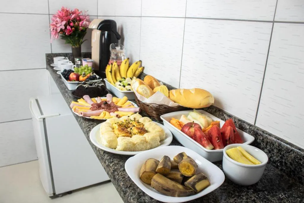 Buffet breakfast in Hotel Atlanta - Salvador - BA