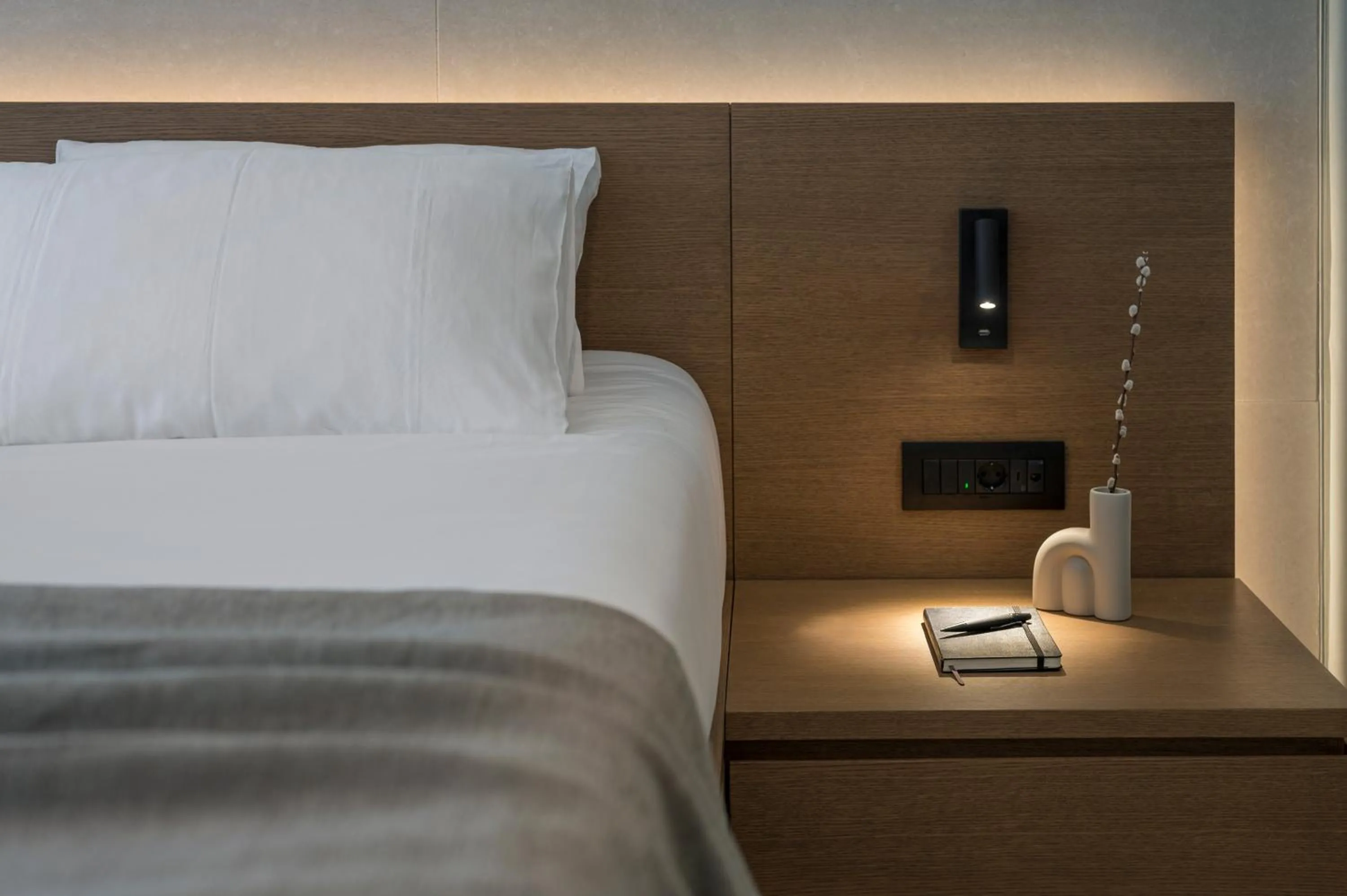 Bed in SanSal Boutique Hotel