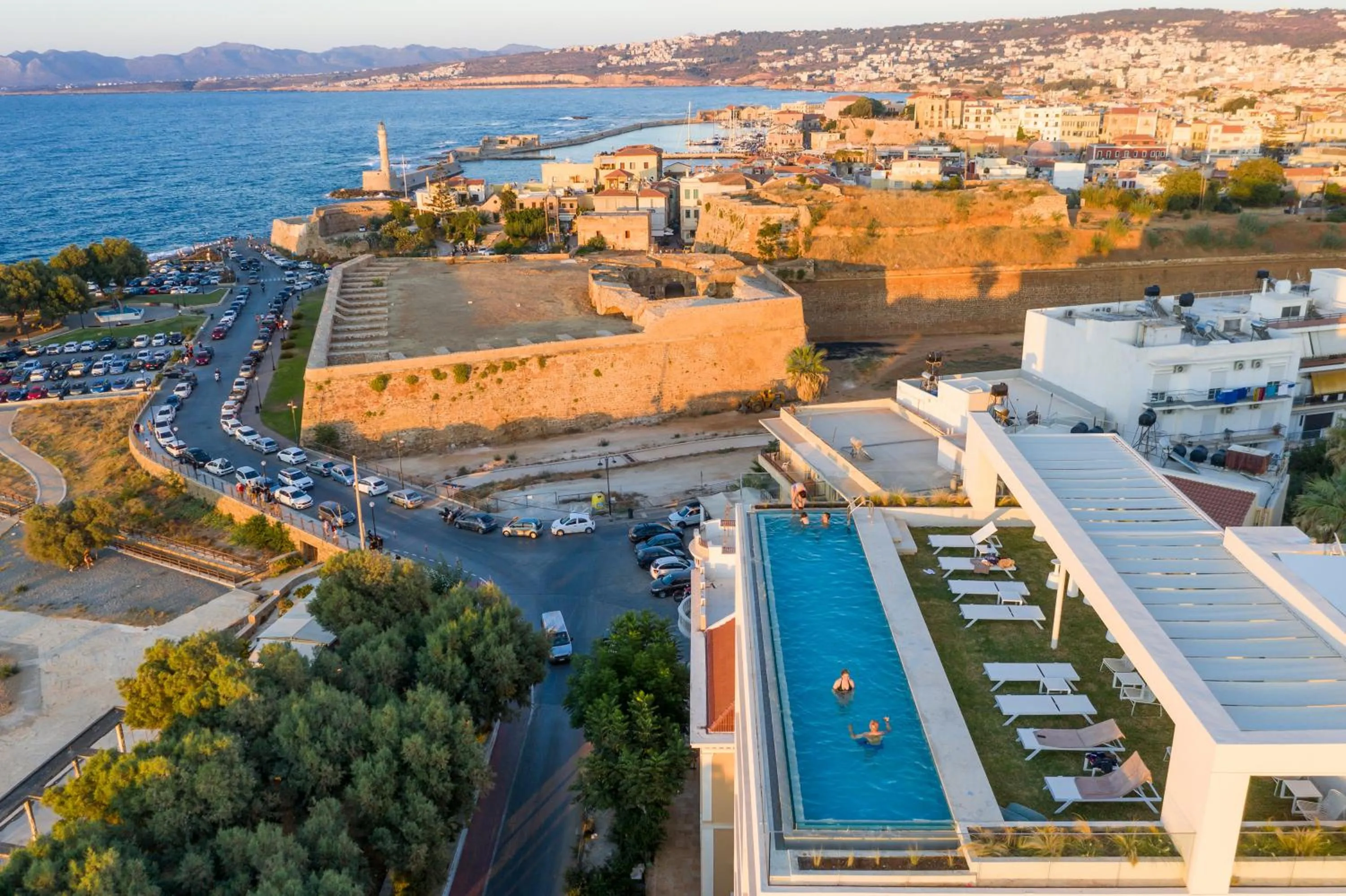 Bird's eye view in SanSal Boutique Hotel