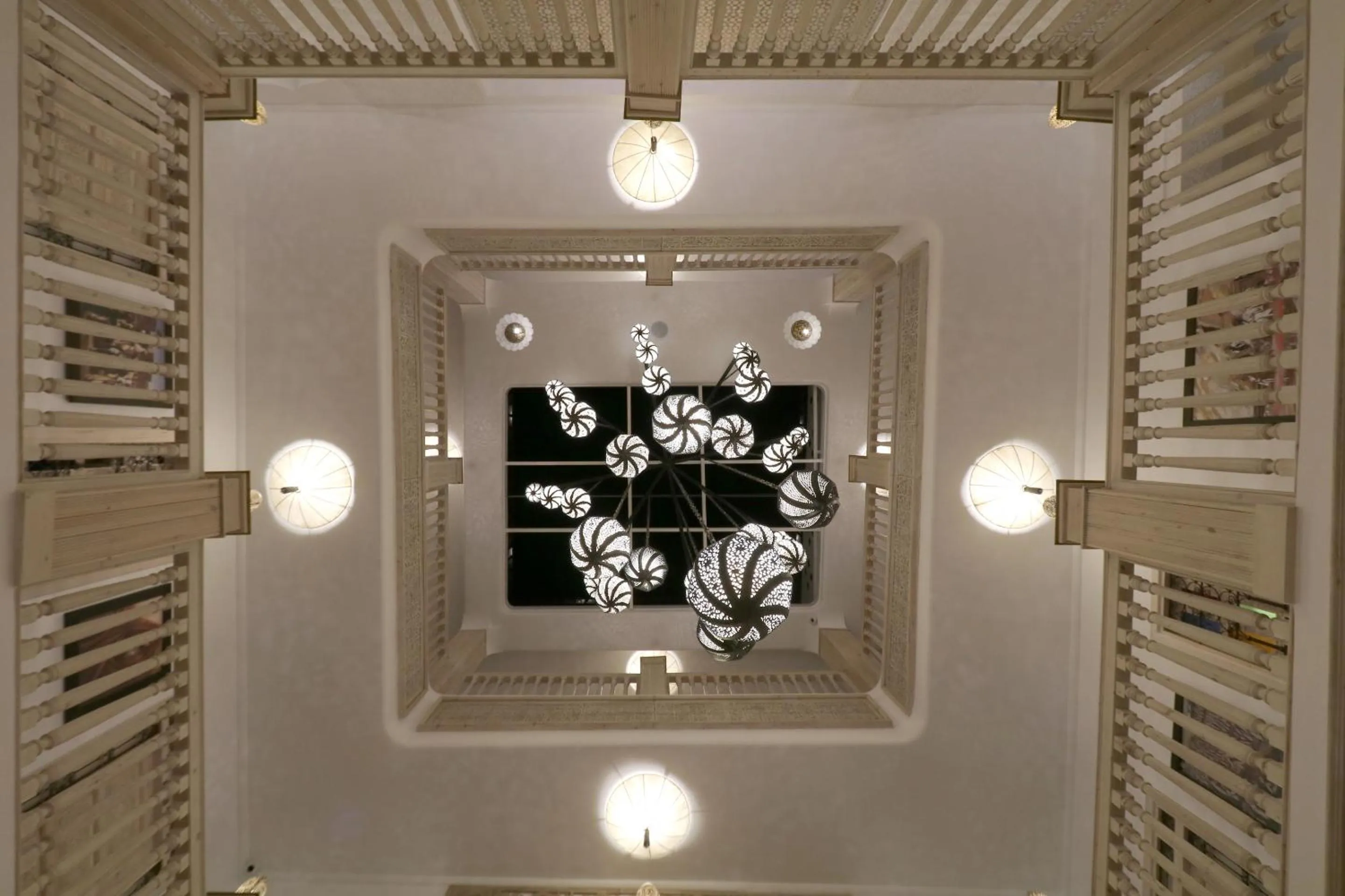 Patio in Riad Wazani Square & SPA