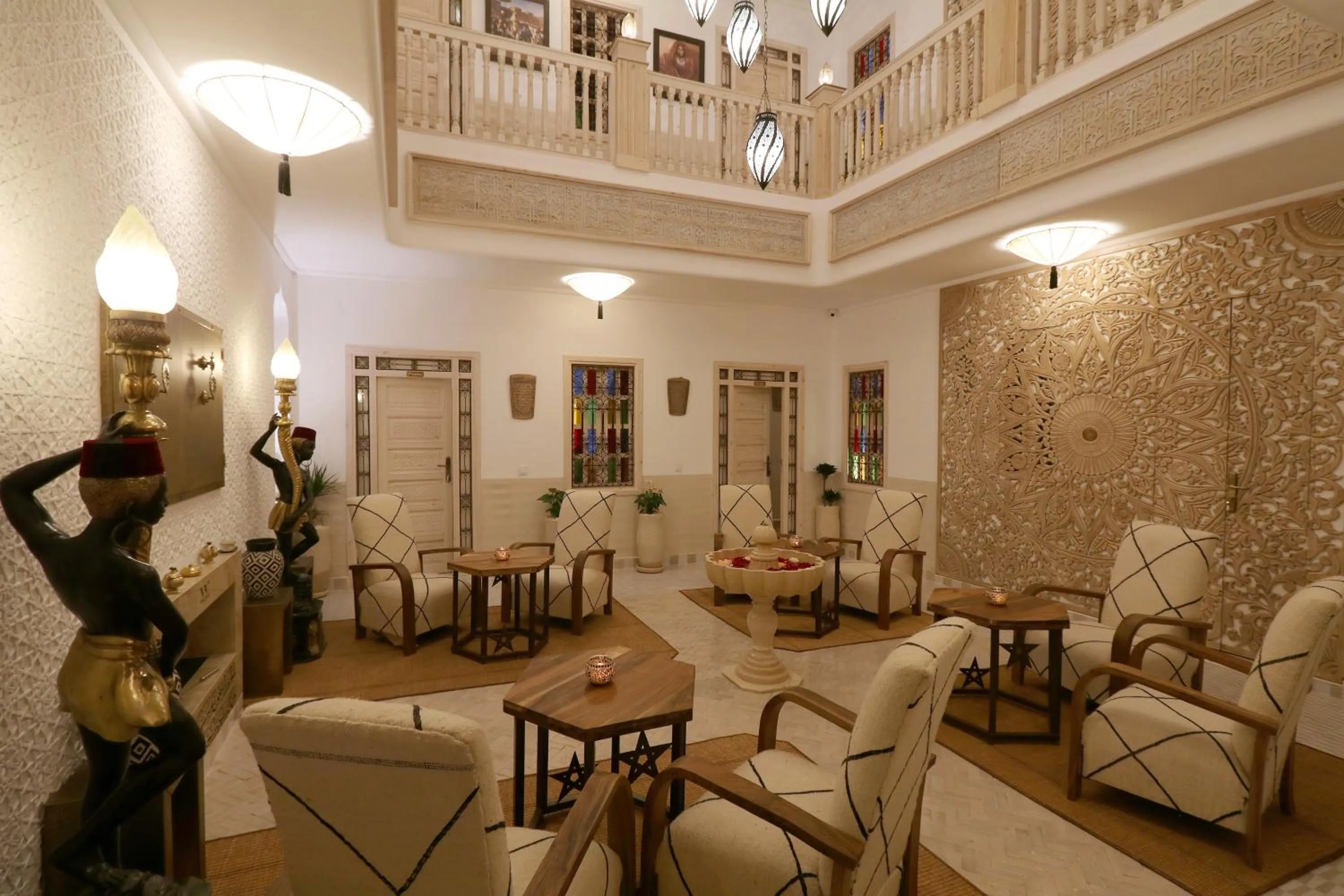 Lobby or reception in Riad Wazani Square & SPA