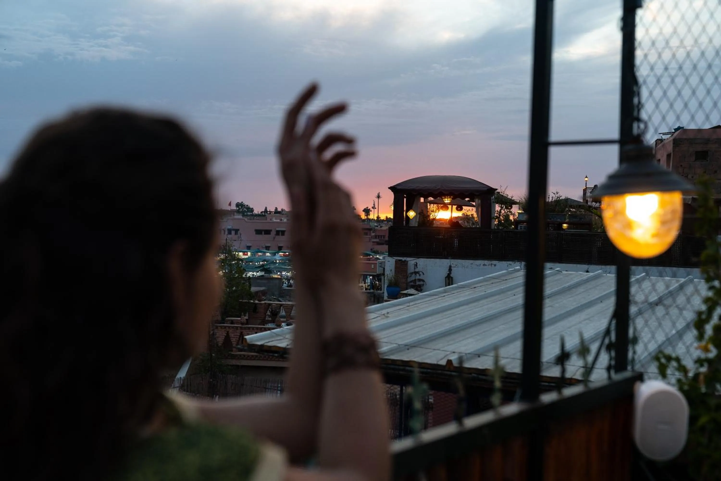 View (from property/room) in Riad Wazani Square & SPA