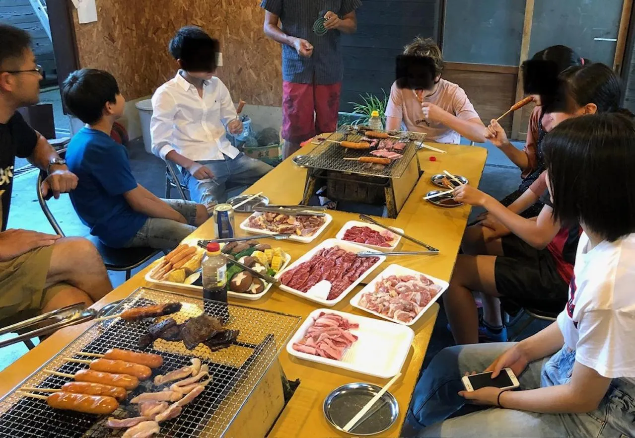 BBQ facilities in Biwako Makino Hifumikan