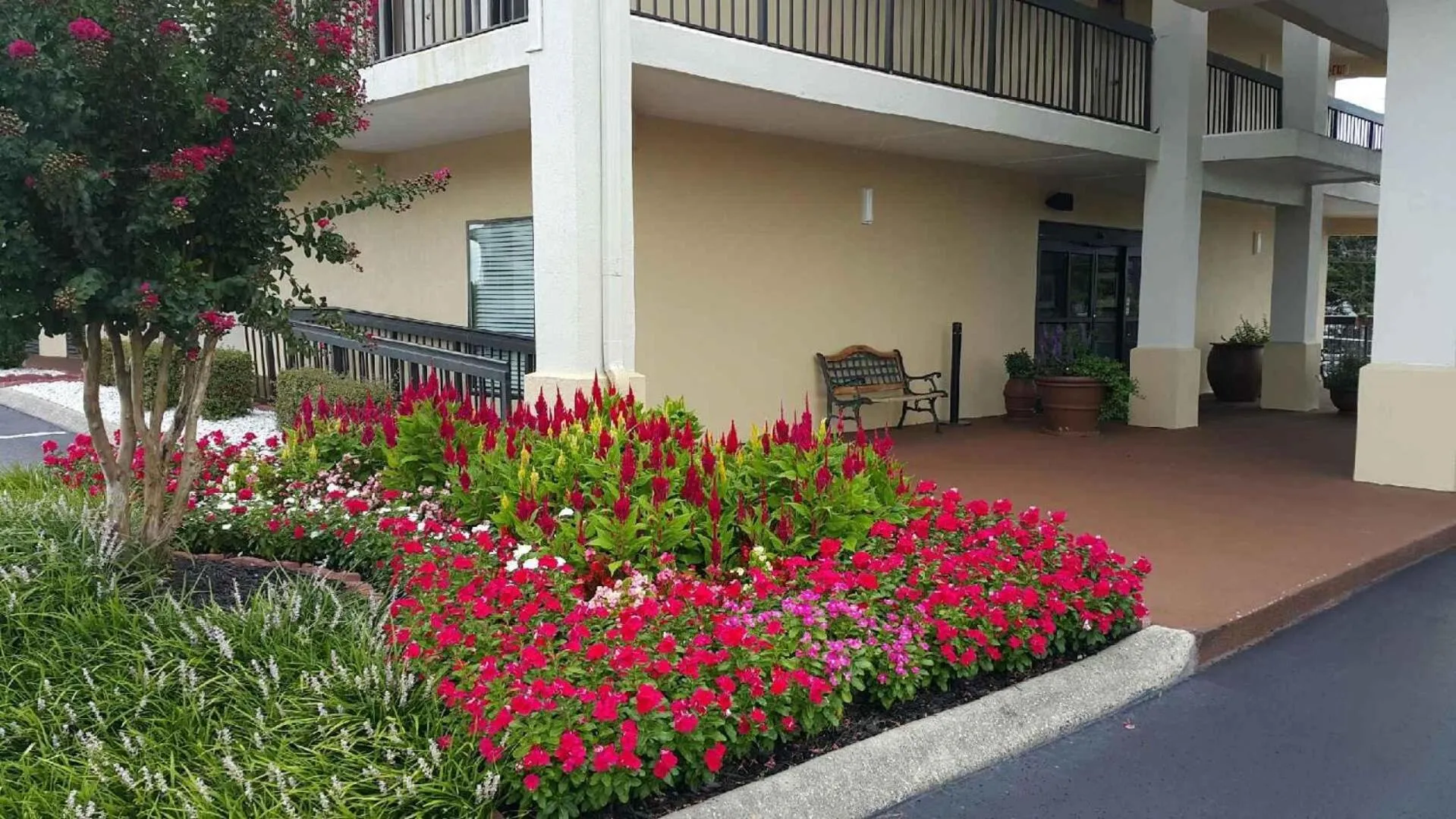 Facade/entrance in Super 8 by Wyndham Calhoun