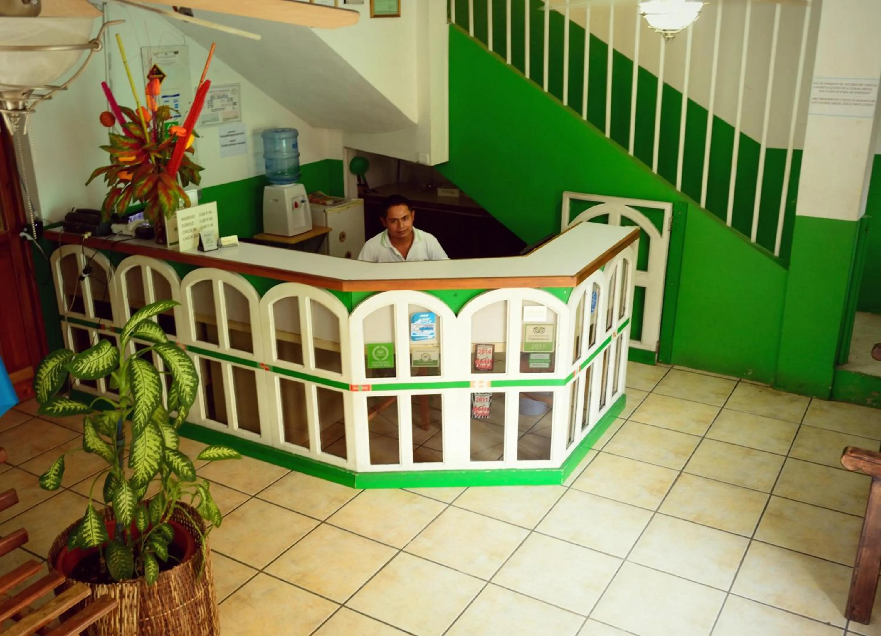Lobby or reception in Hotel Casa Amelia