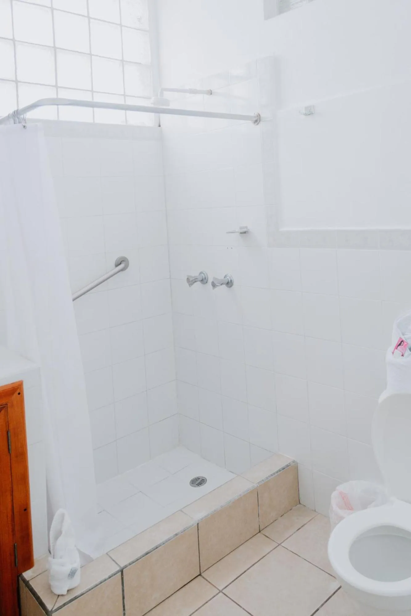 Shower in Hotel Casa Amelia