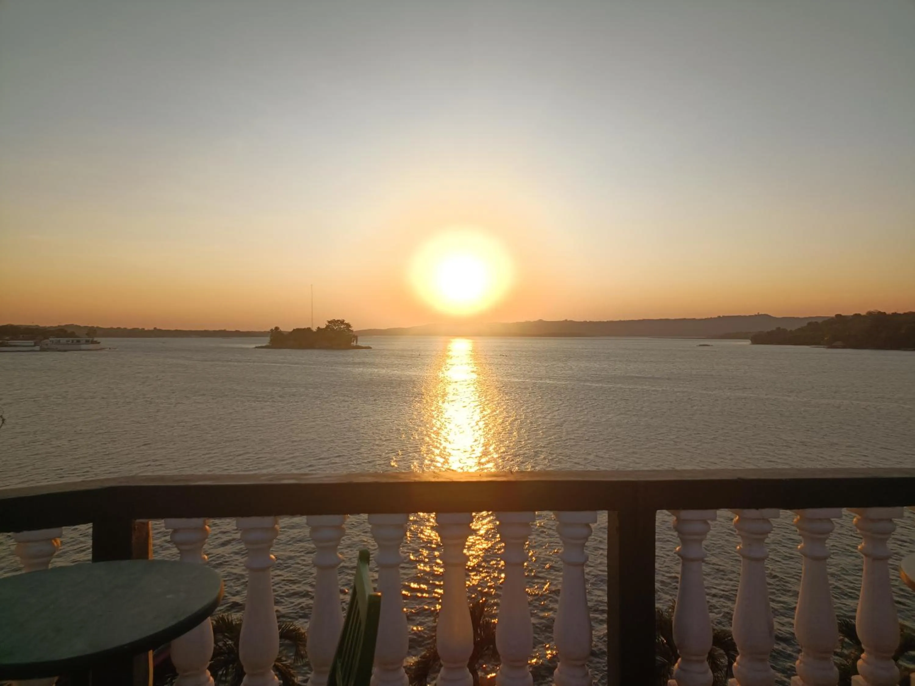 Lake view in Hotel Casa Amelia