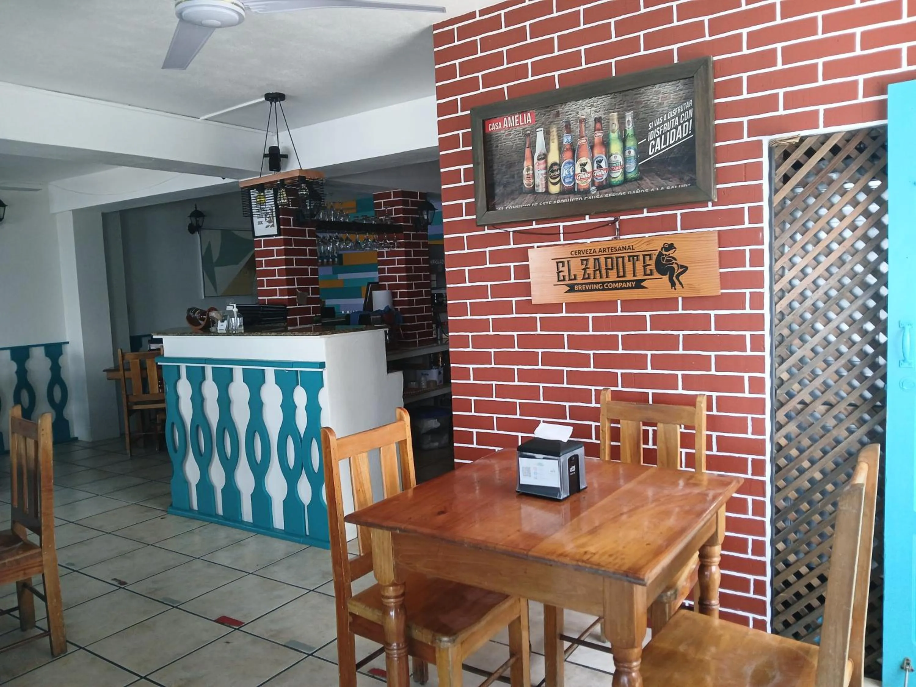 Restaurant/places to eat in Hotel Casa Amelia