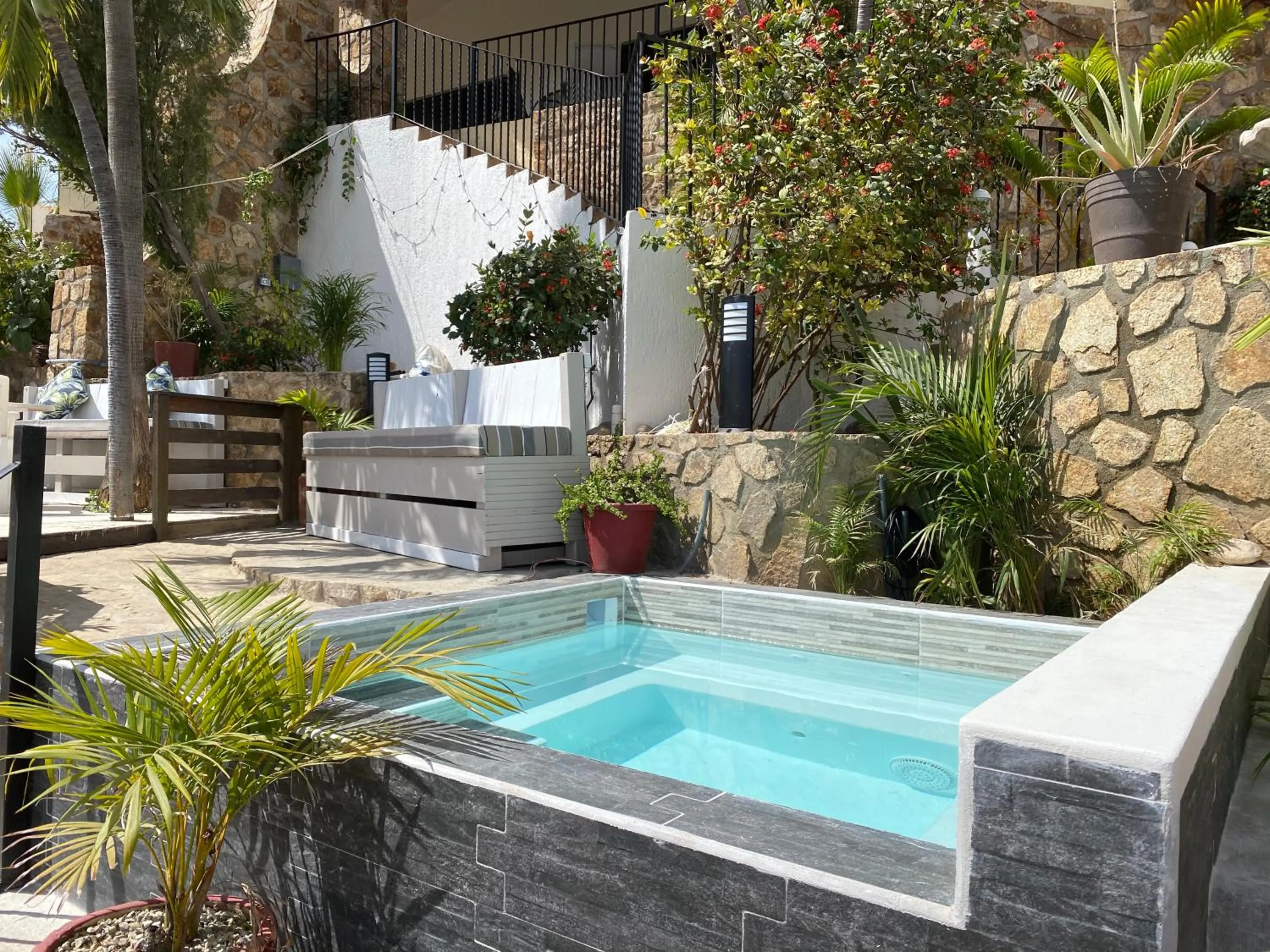 Hot Tub in Marina View Villas