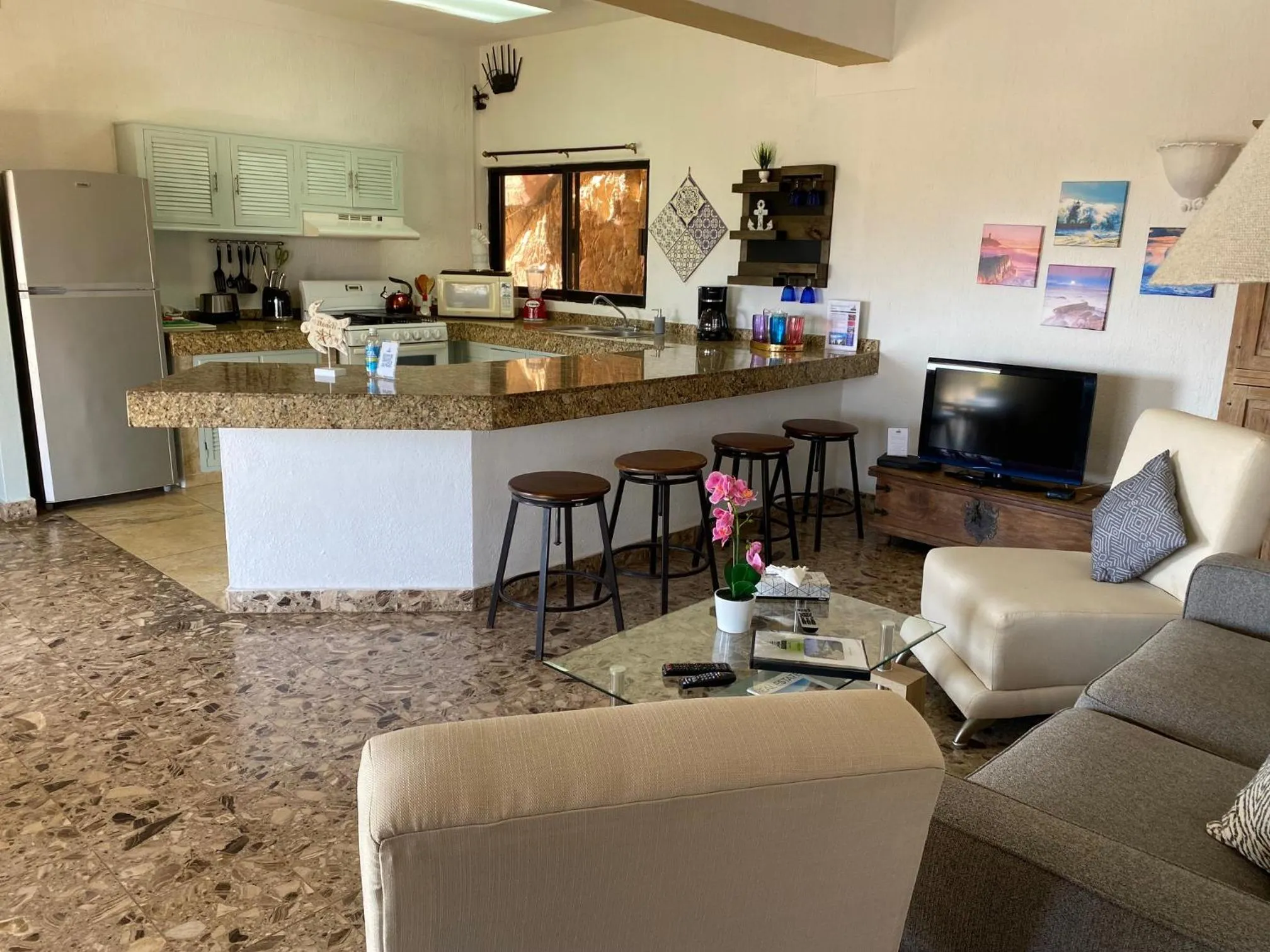 kitchen in Marina View Villas