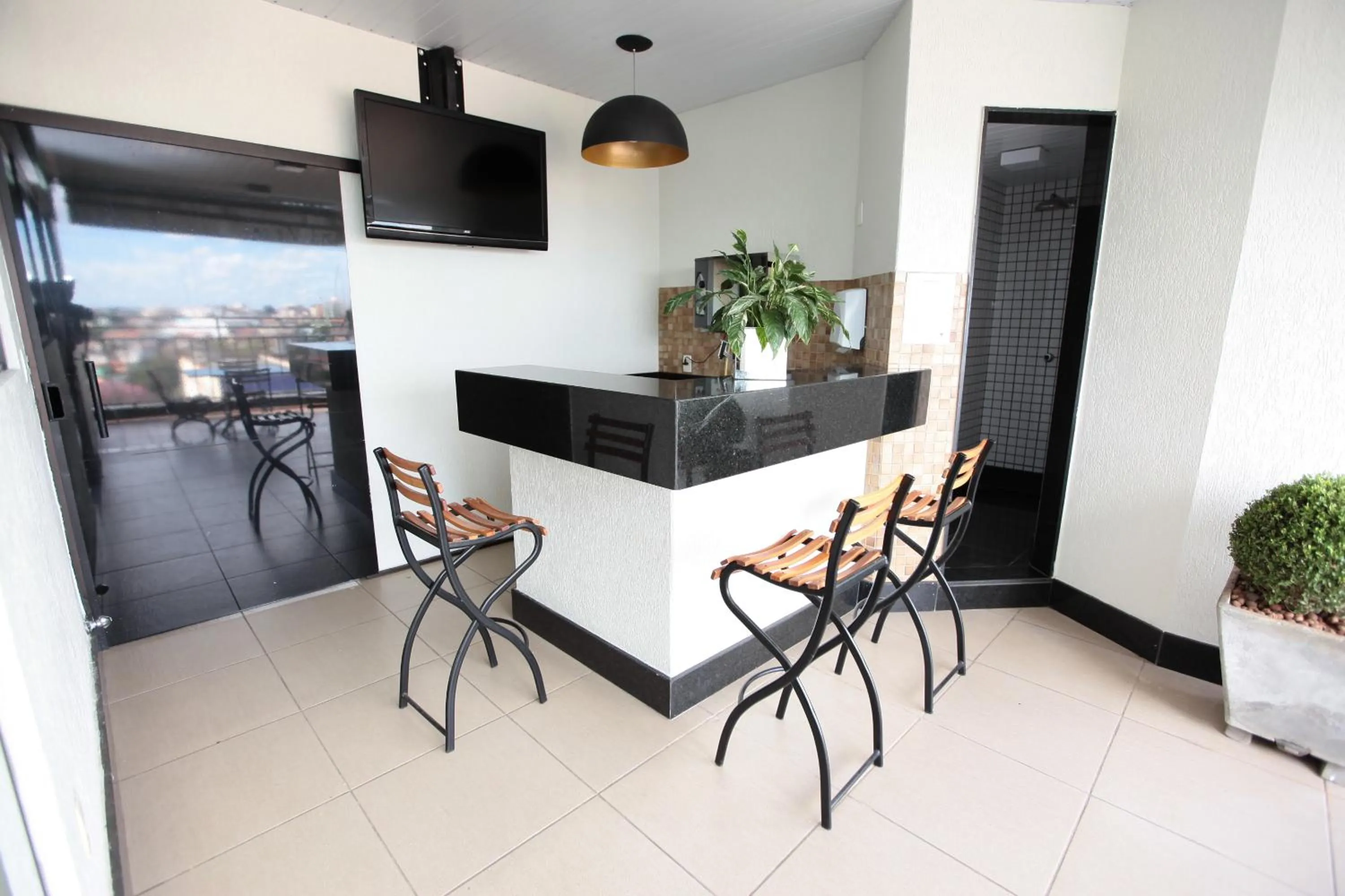 BBQ facilities in Manferrari Hotel