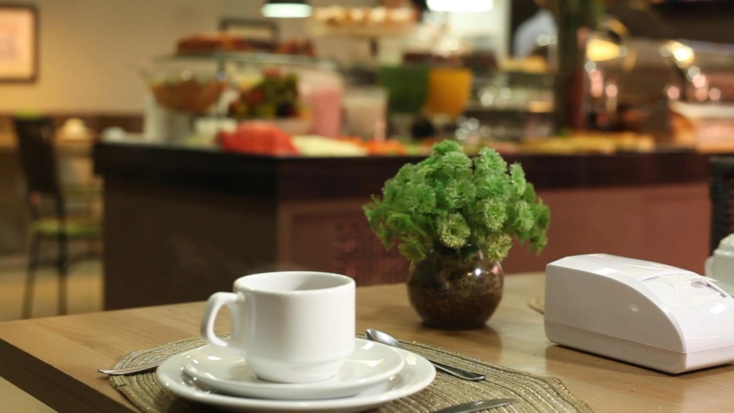 Communal kitchen in Hotel Horto