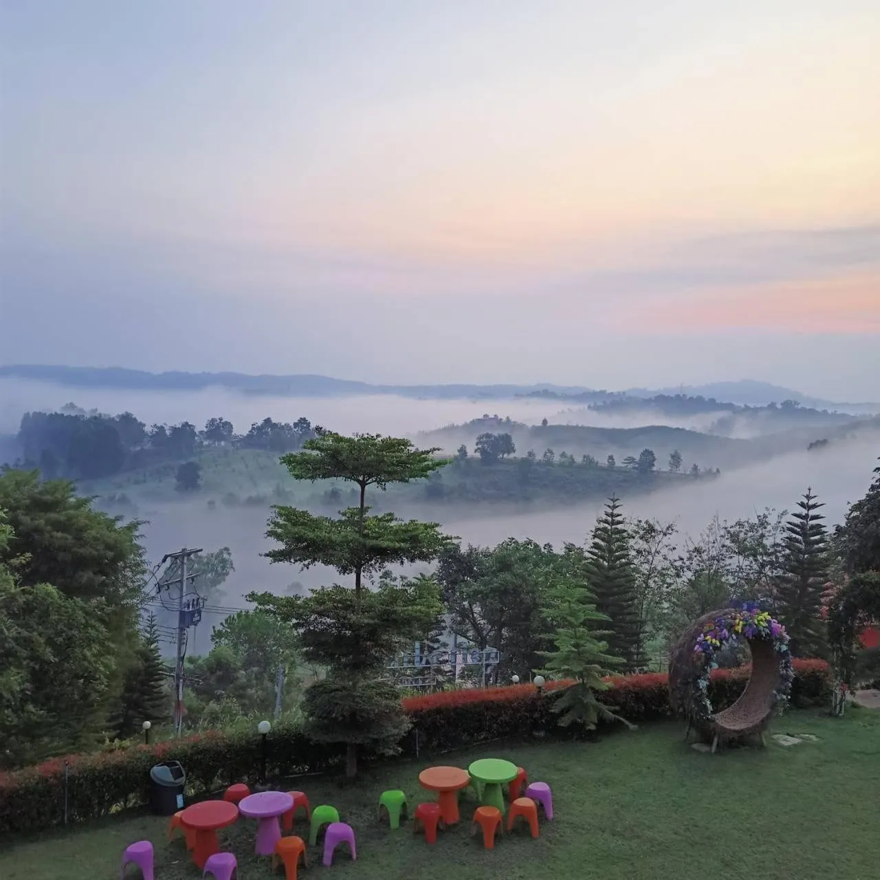 Mountain view in Phuyafahsai The Resort Khao Kho