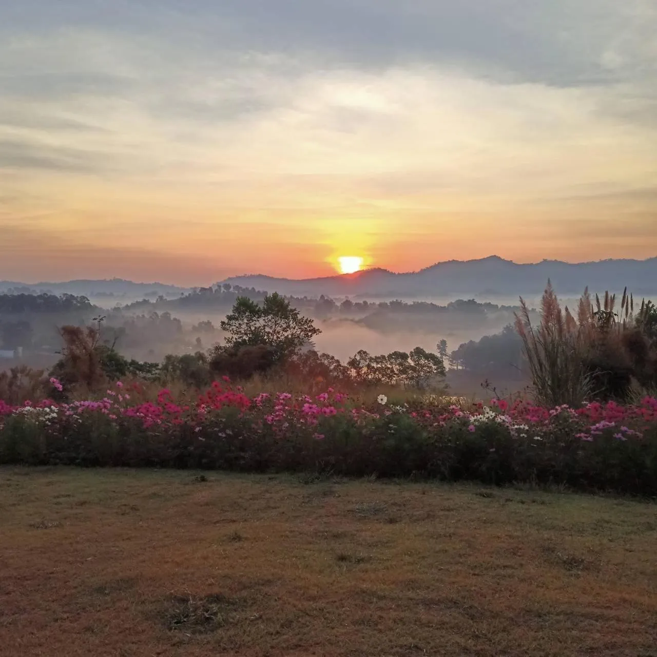 Communal lounge/ TV room in Phuyafahsai The Resort Khao Kho