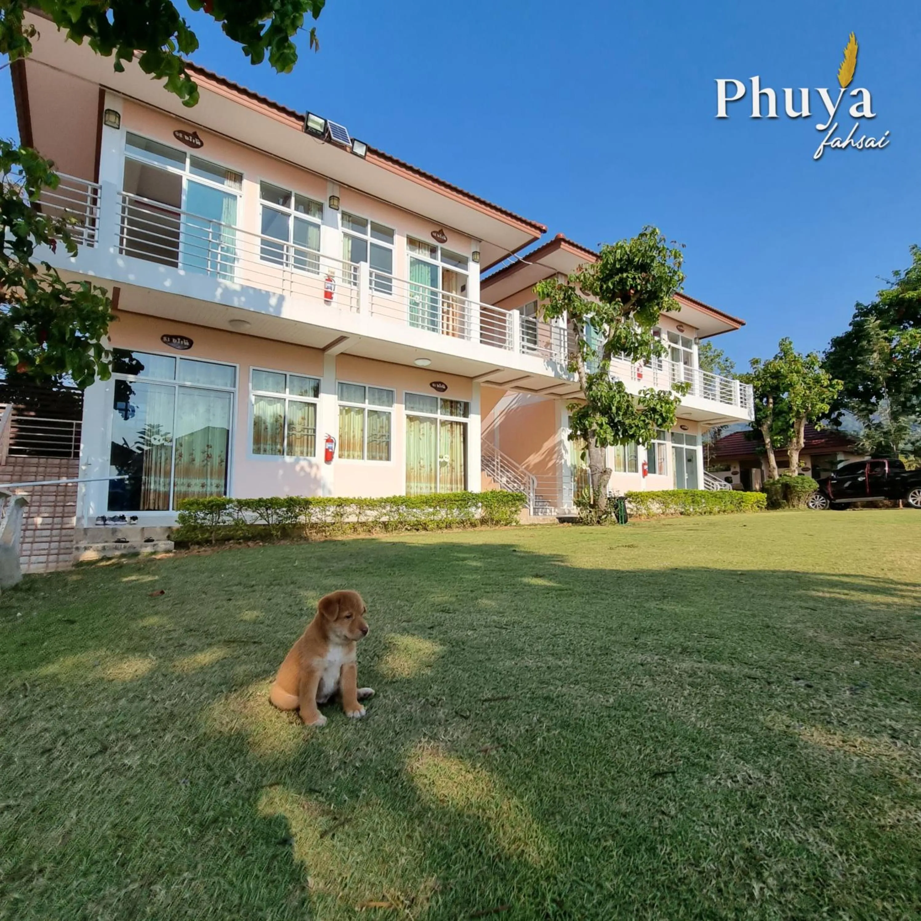Garden view in Phuyafahsai The Resort Khao Kho