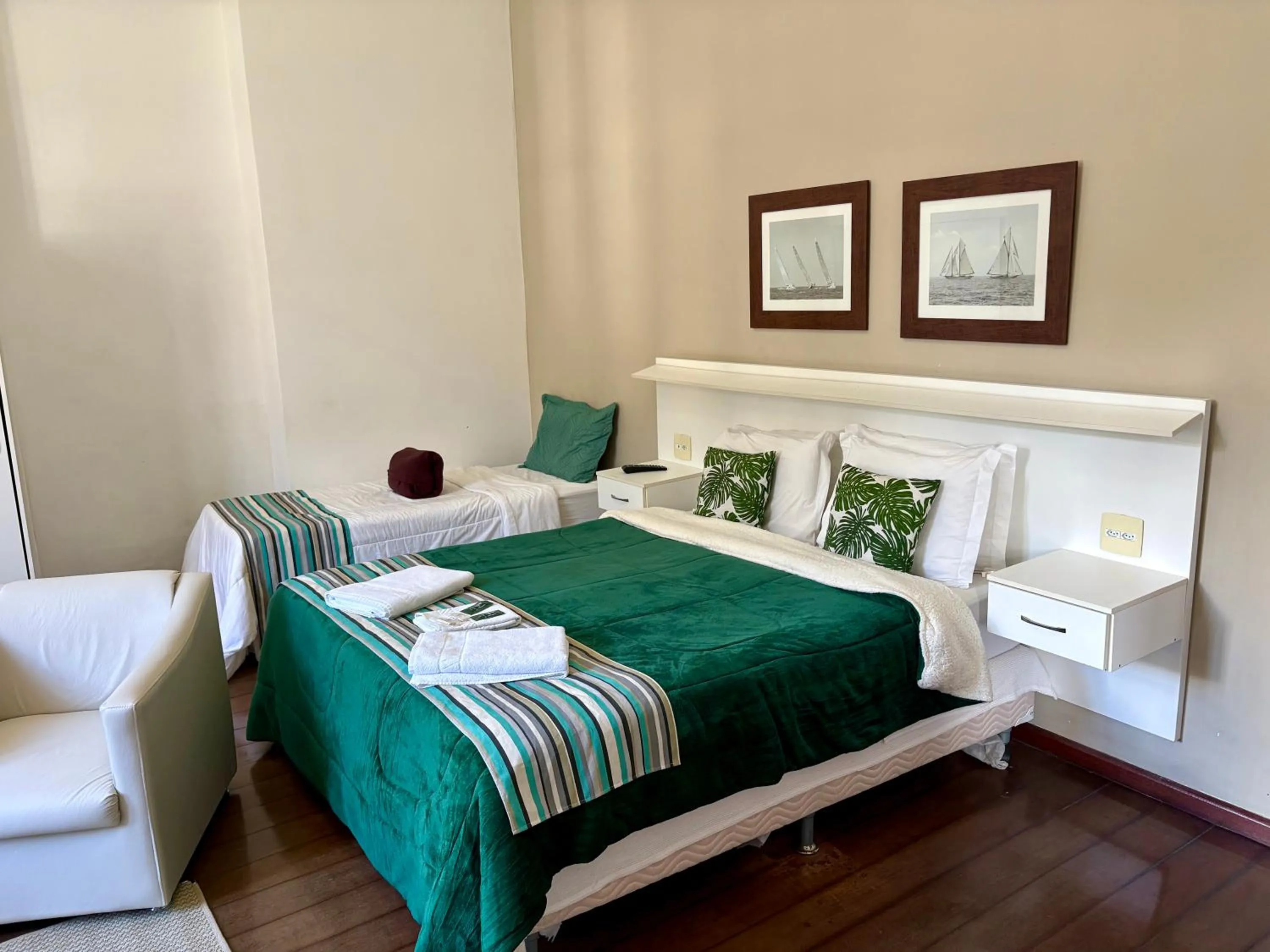Bed in Pousada Casa Imperatriz - Rua Teresa